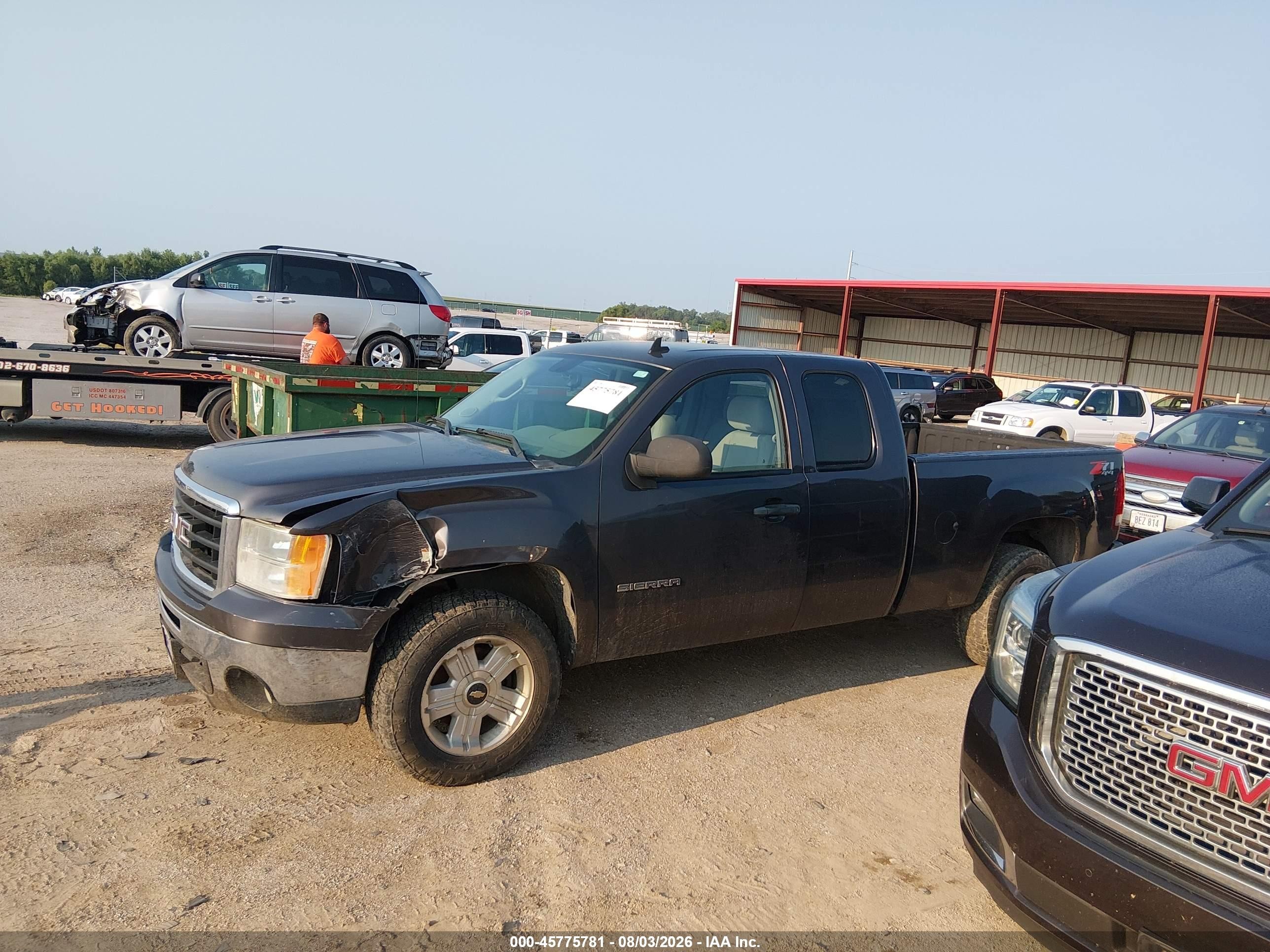 2010 Gmc Sierra 1500 Sle Gray vin: 1GTSKVE38AZ164838