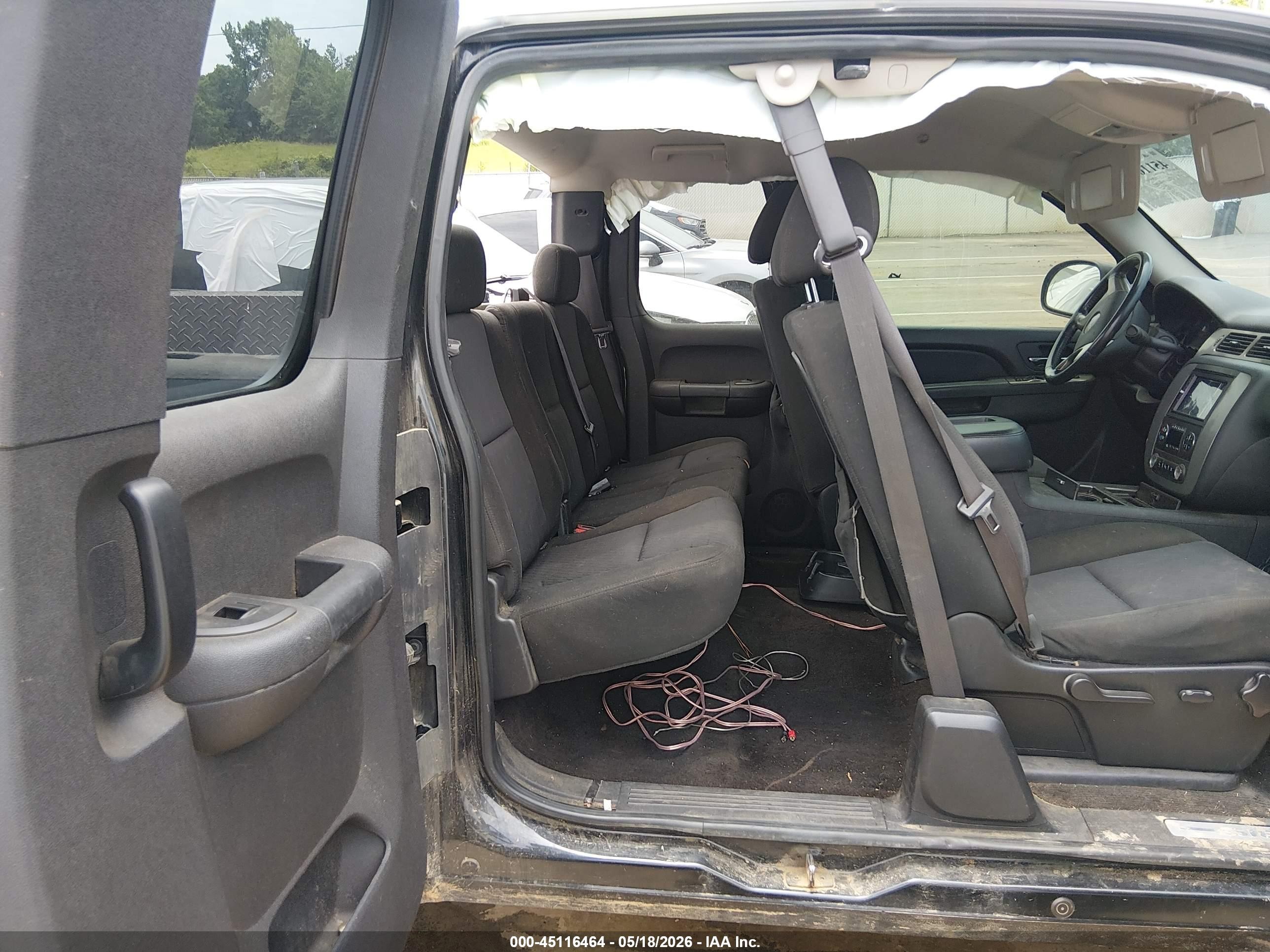 2010 Gmc Sierra 1500 Sle Black vin: 1GTSKVE39AZ150866