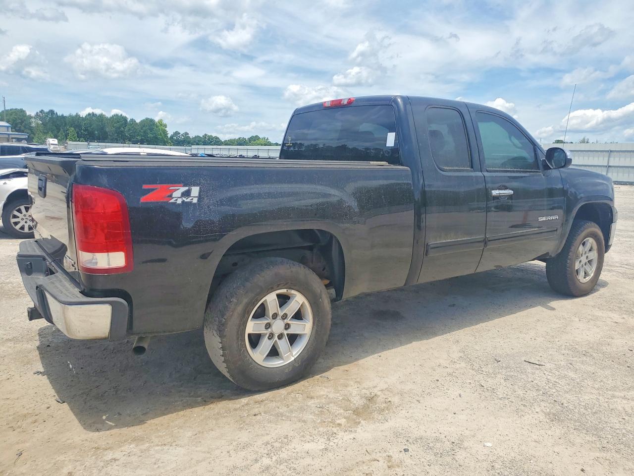 2010 Gmc Sierra K1500 Sle Black vin: 1GTSKVE39AZ184712