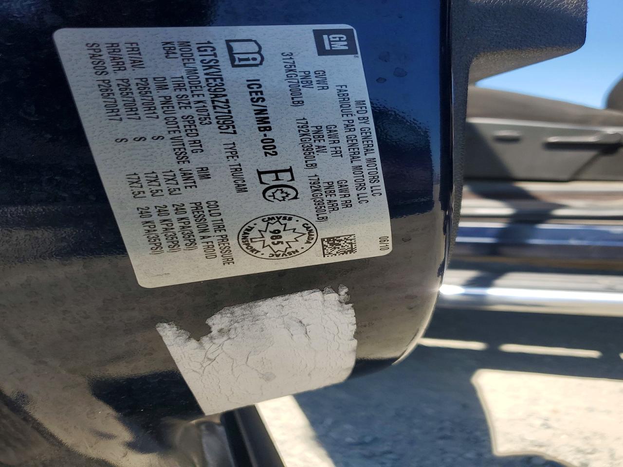 2010 Gmc Sierra K1500 Sle Blue vin: 1GTSKVE39AZ270957