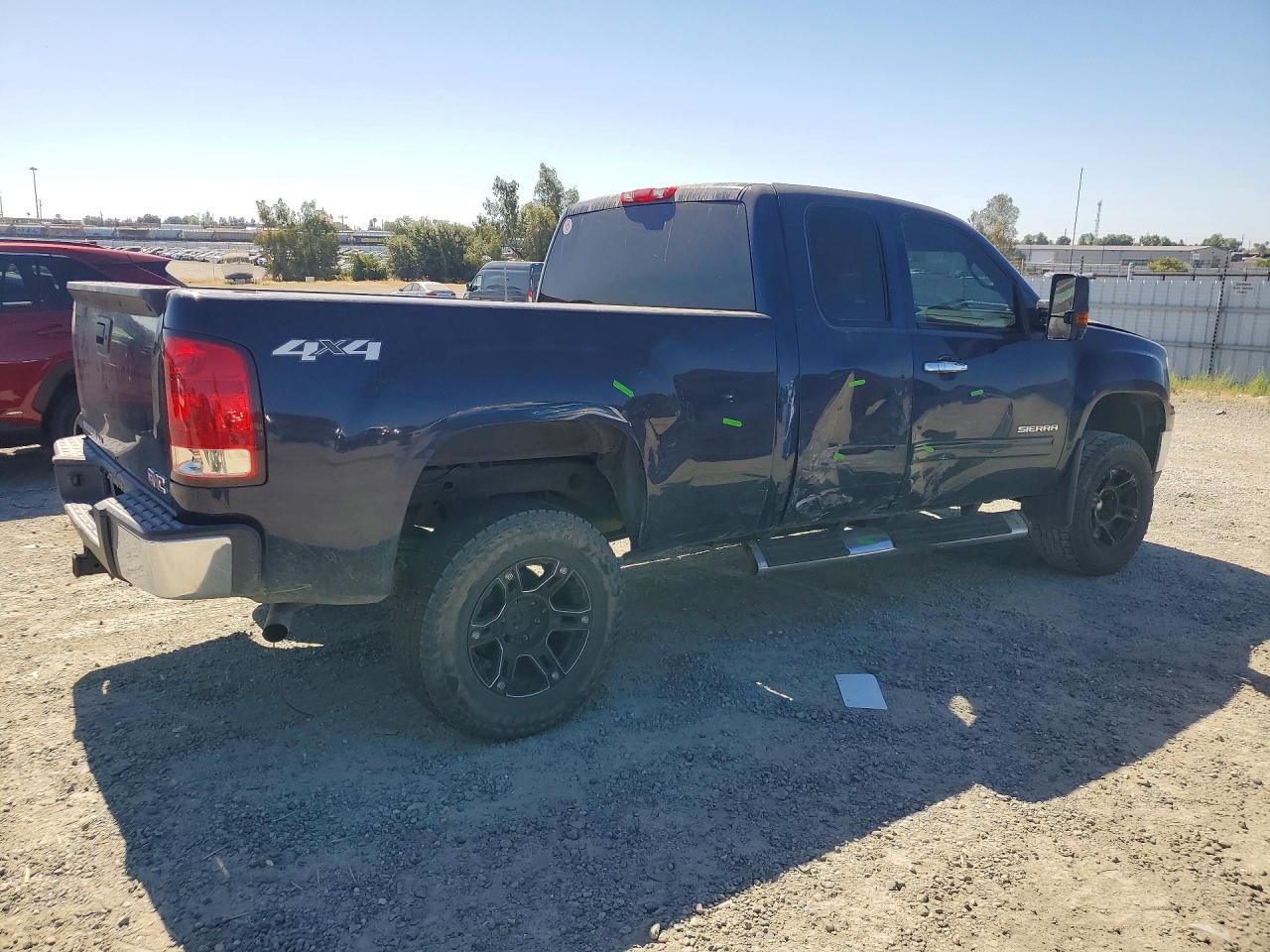 2010 Gmc Sierra K1500 Sle Blue vin: 1GTSKVE39AZ270957