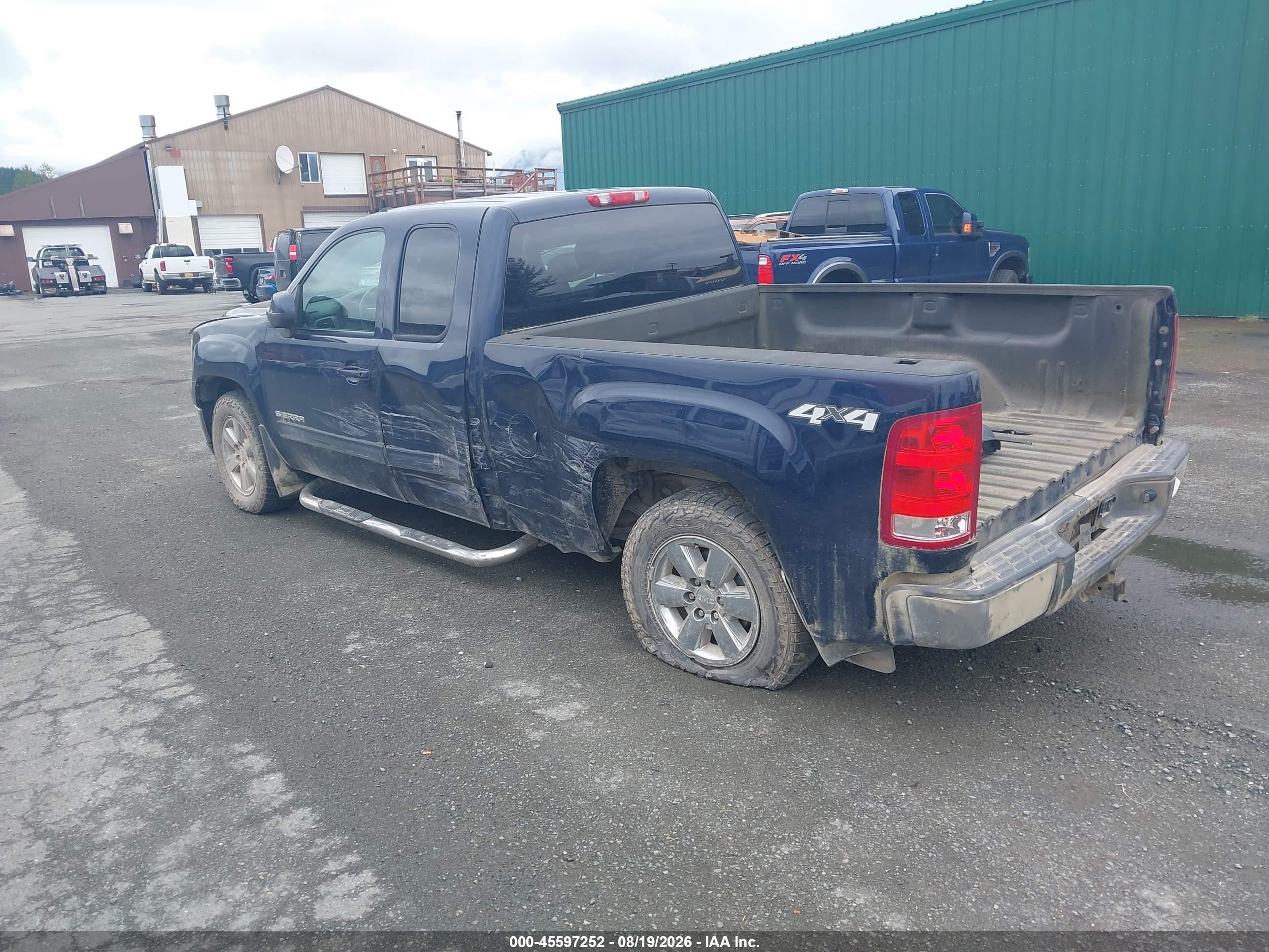 2010 Gmc Sierra 1500 Slt Black vin: 1GTSKWE31AZ237750