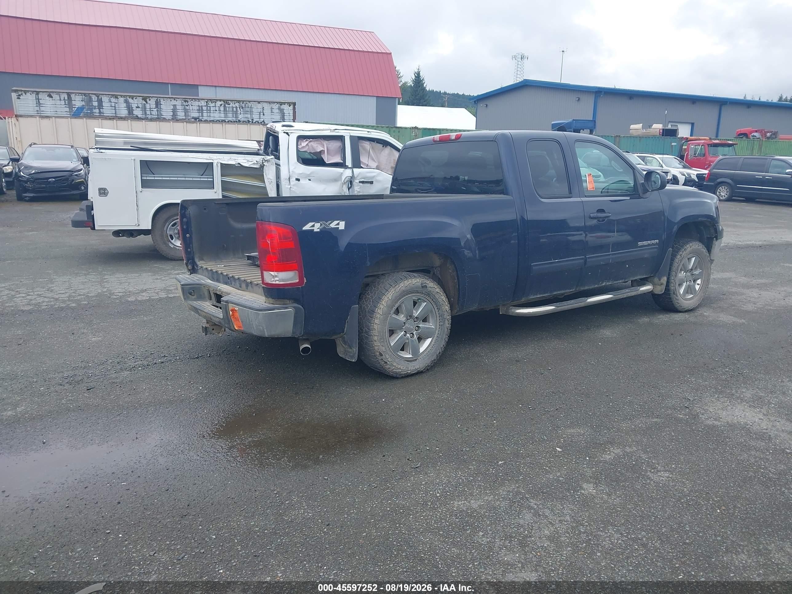 2010 Gmc Sierra 1500 Slt Black vin: 1GTSKWE31AZ237750