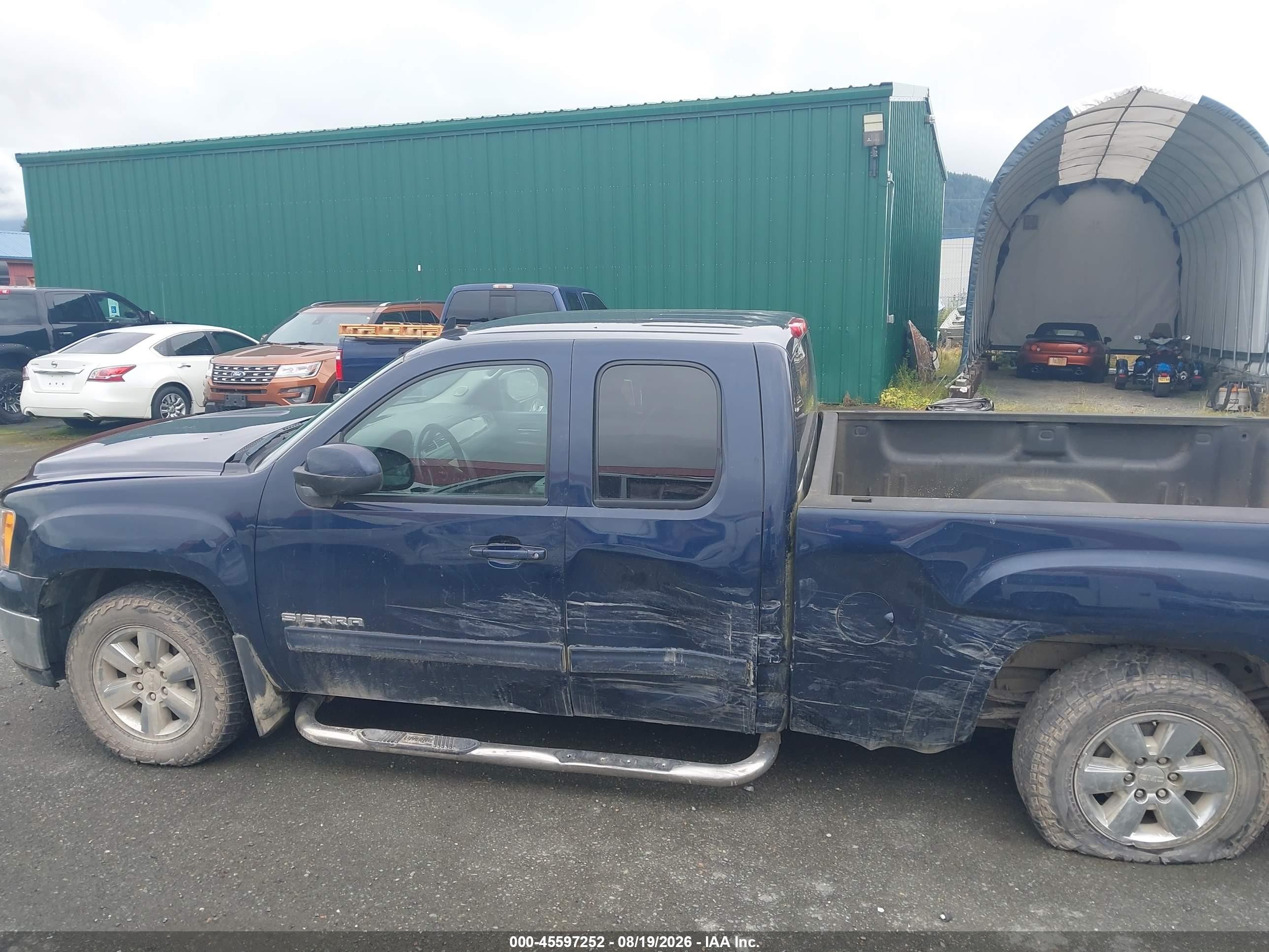 2010 Gmc Sierra 1500 Slt Black vin: 1GTSKWE31AZ237750