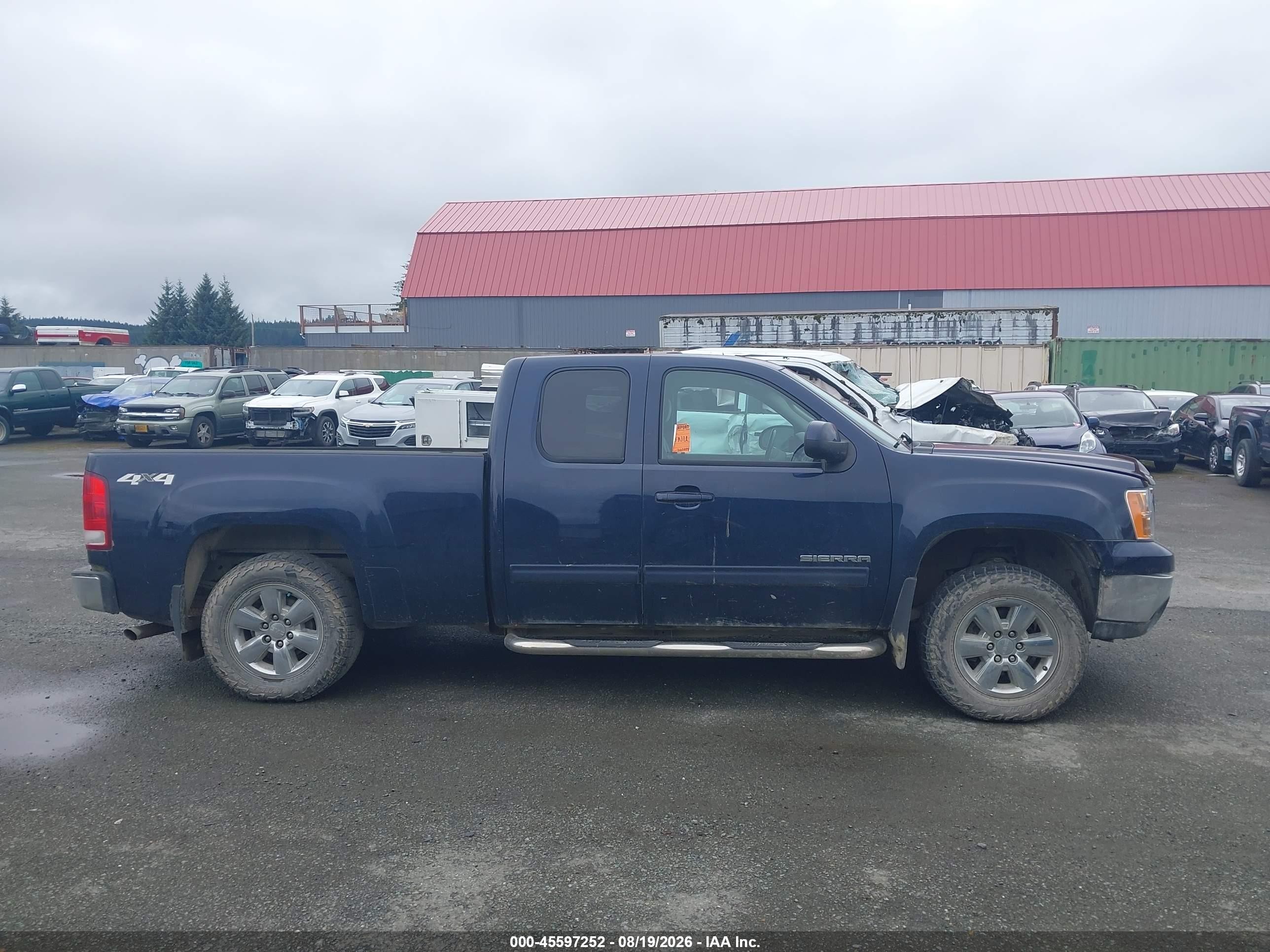 2010 Gmc Sierra 1500 Slt Black vin: 1GTSKWE31AZ237750