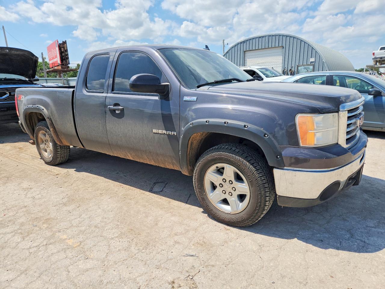 2010 Gmc Sierra K1500 Slt Gray vin: 1GTSKWE31AZ239904