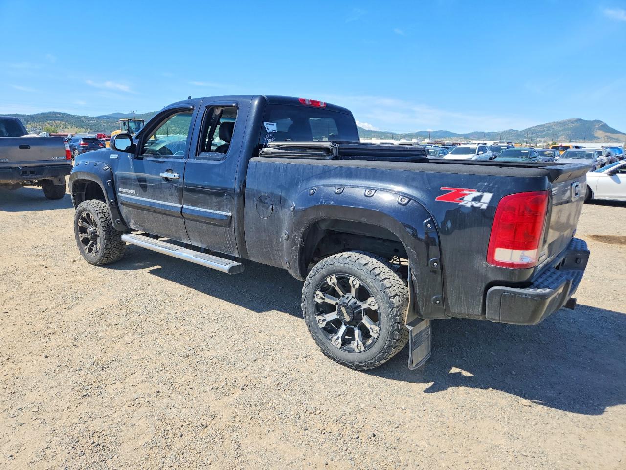 2010 Gmc Sierra K1500 Slt Black vin: 1GTSKWE34AZ127856