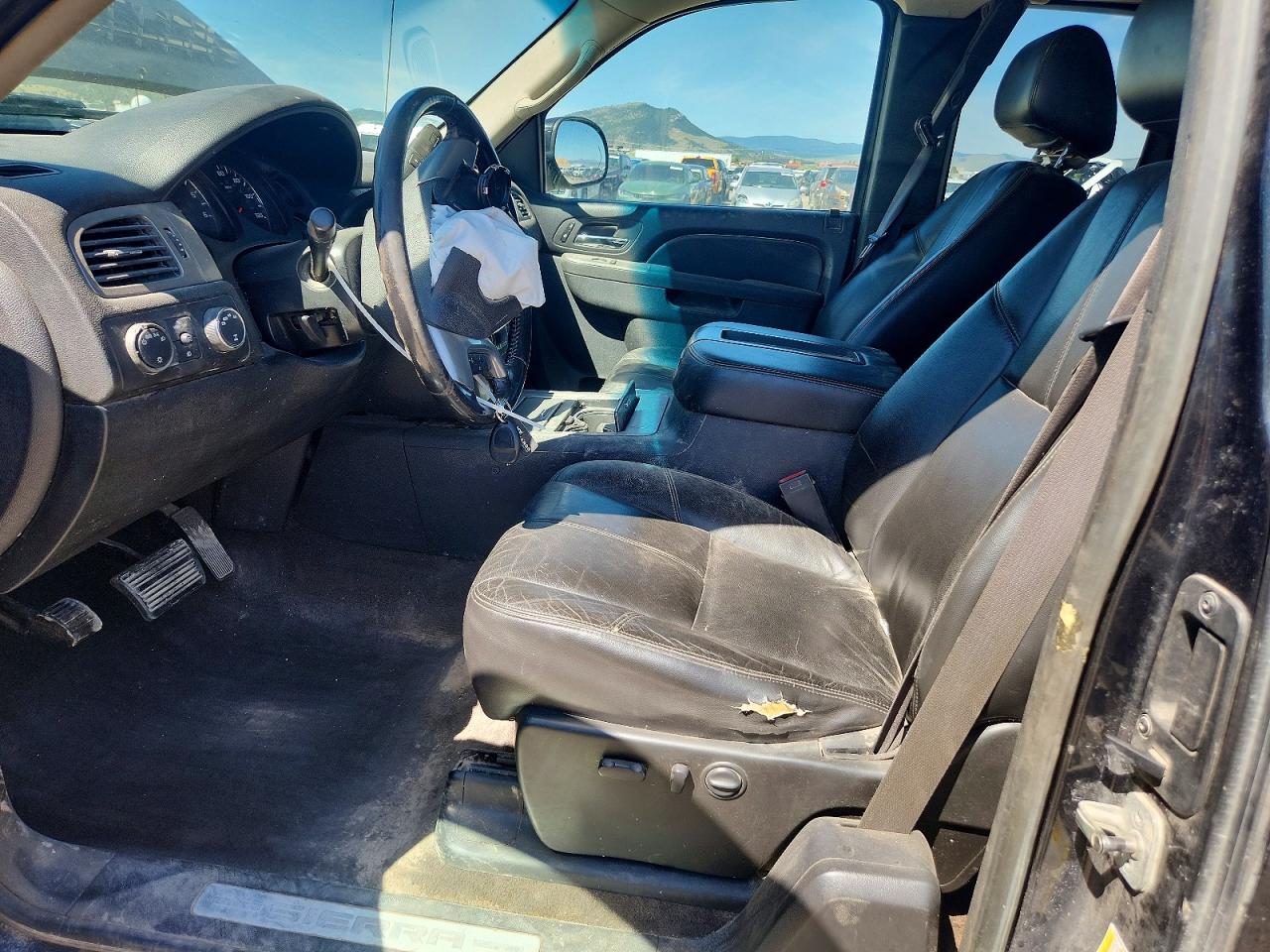 2010 Gmc Sierra K1500 Slt Black vin: 1GTSKWE34AZ127856