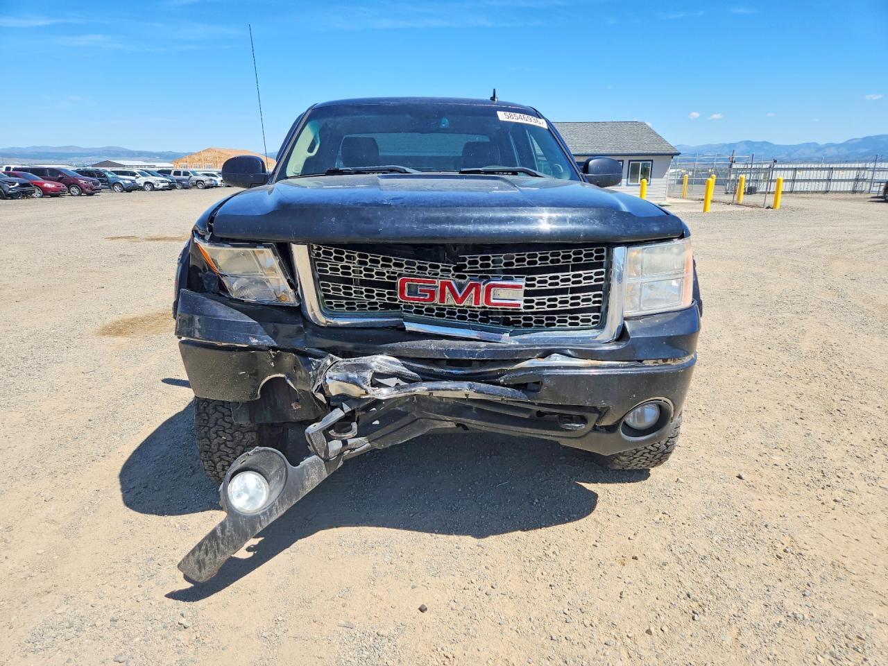 2010 Gmc Sierra K1500 Slt Black vin: 1GTSKWE34AZ127856