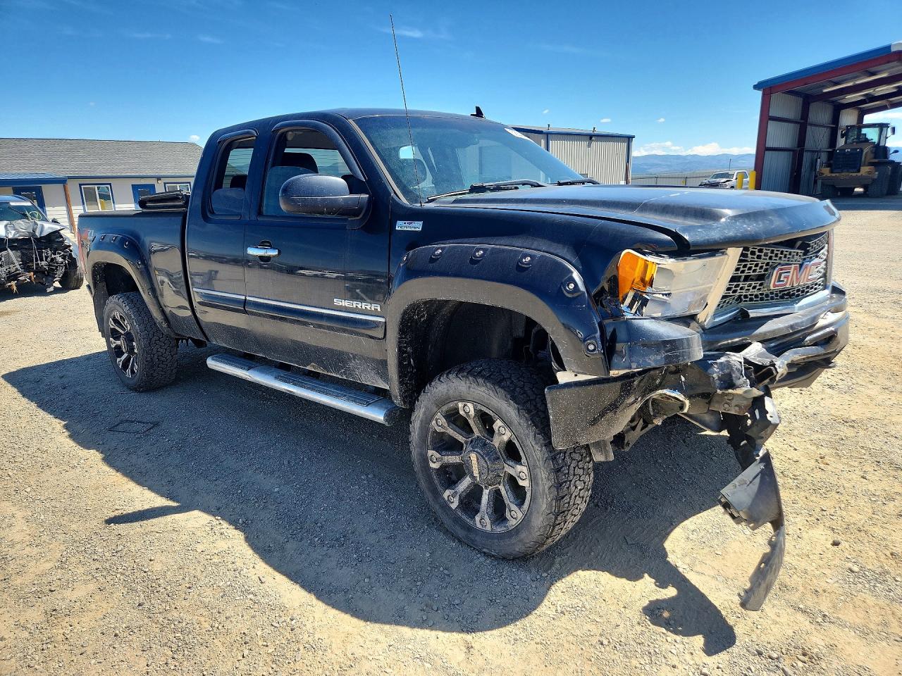 2010 Gmc Sierra K1500 Slt Black vin: 1GTSKWE34AZ127856