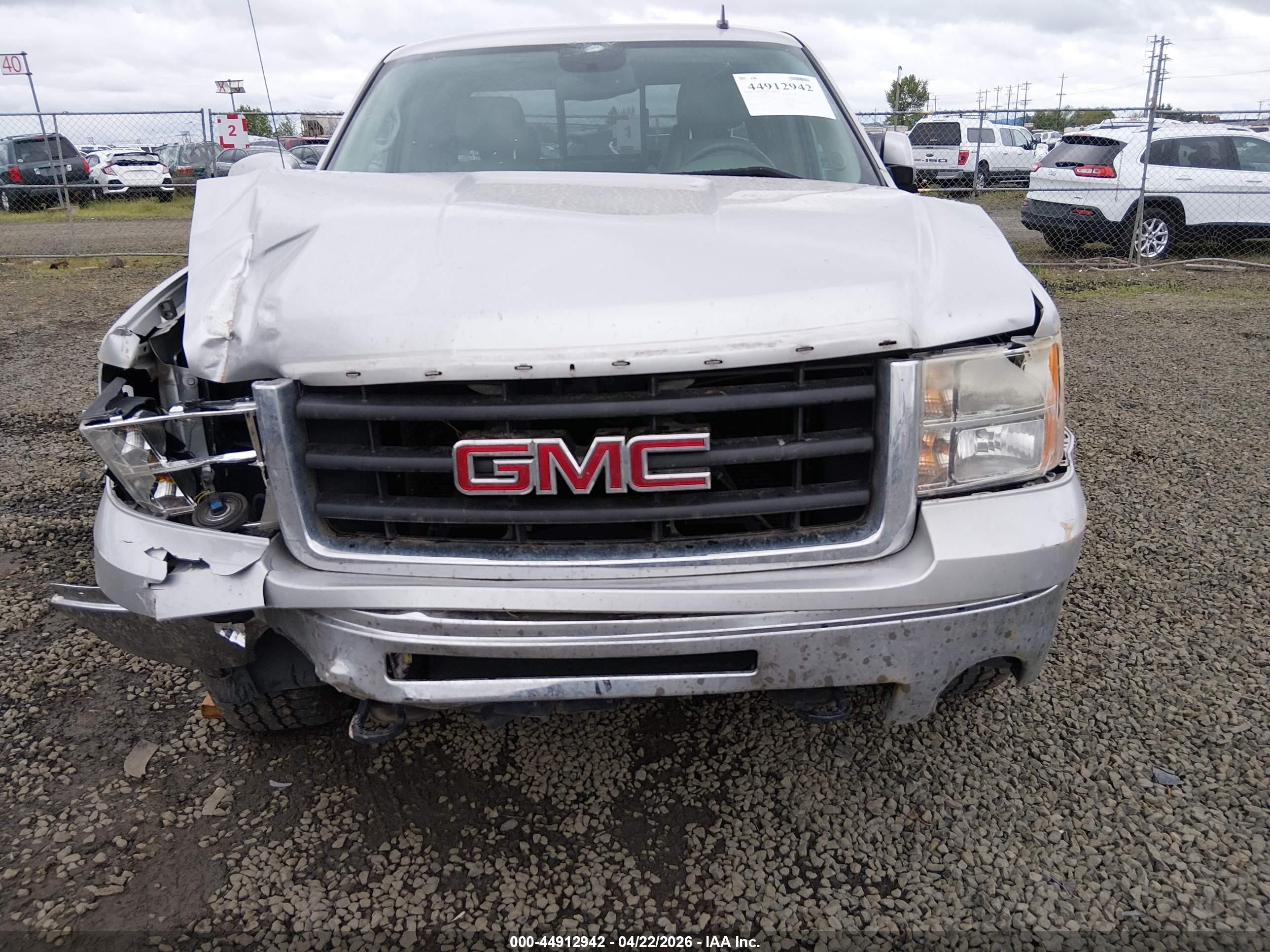 2010 Gmc Sierra 1500 Slt Silver vin: 1GTSKWE34AZ269320