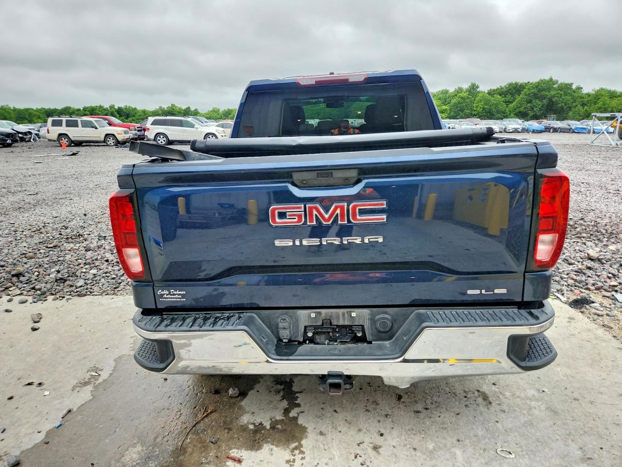 2020 Gmc Sierra K1500 Sle Blue vin: 1GTU9BED4LZ239954