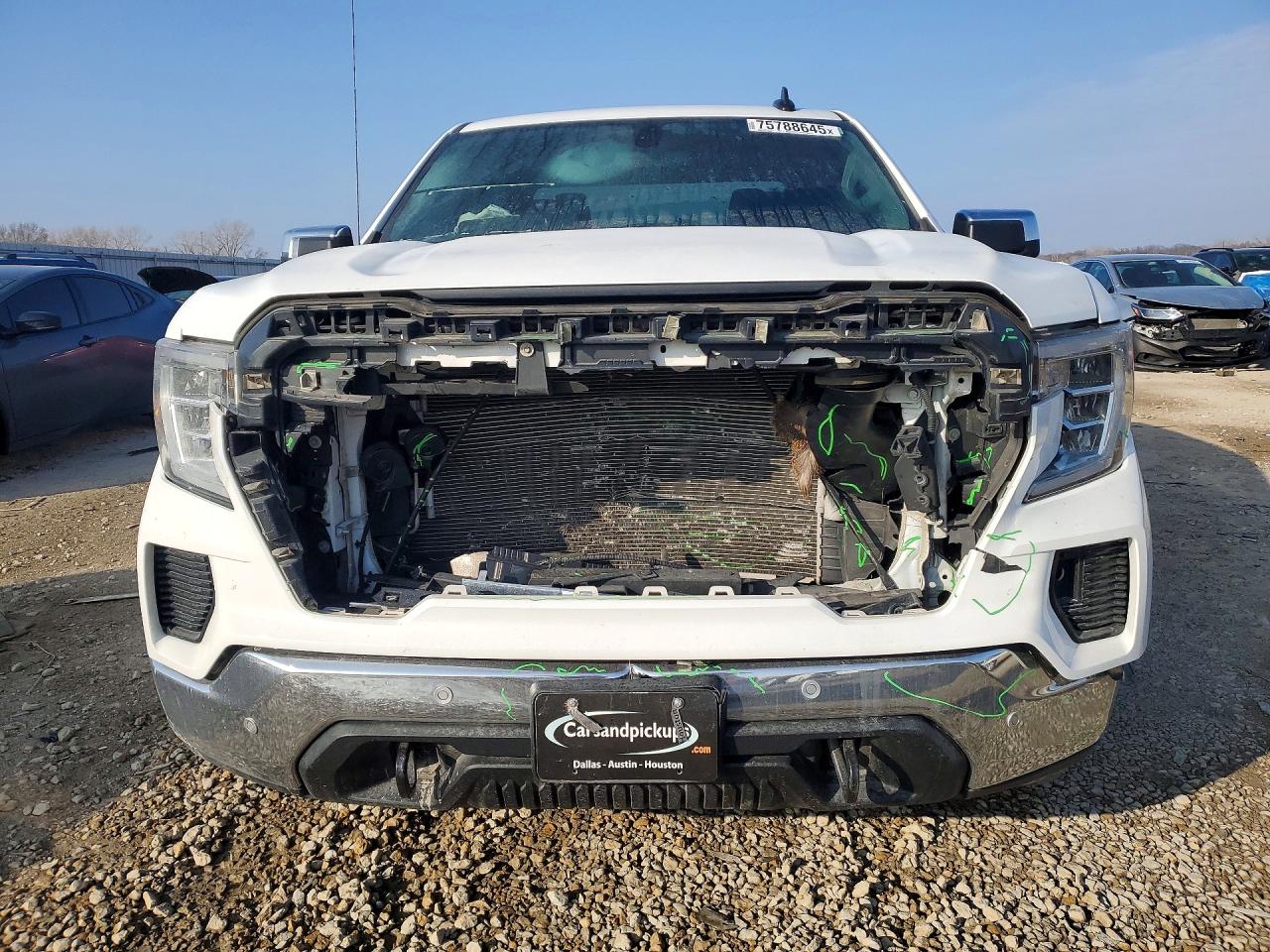 2019 Gmc Sierra K1500 Sle White vin: 1GTU9BED9KZ404220
