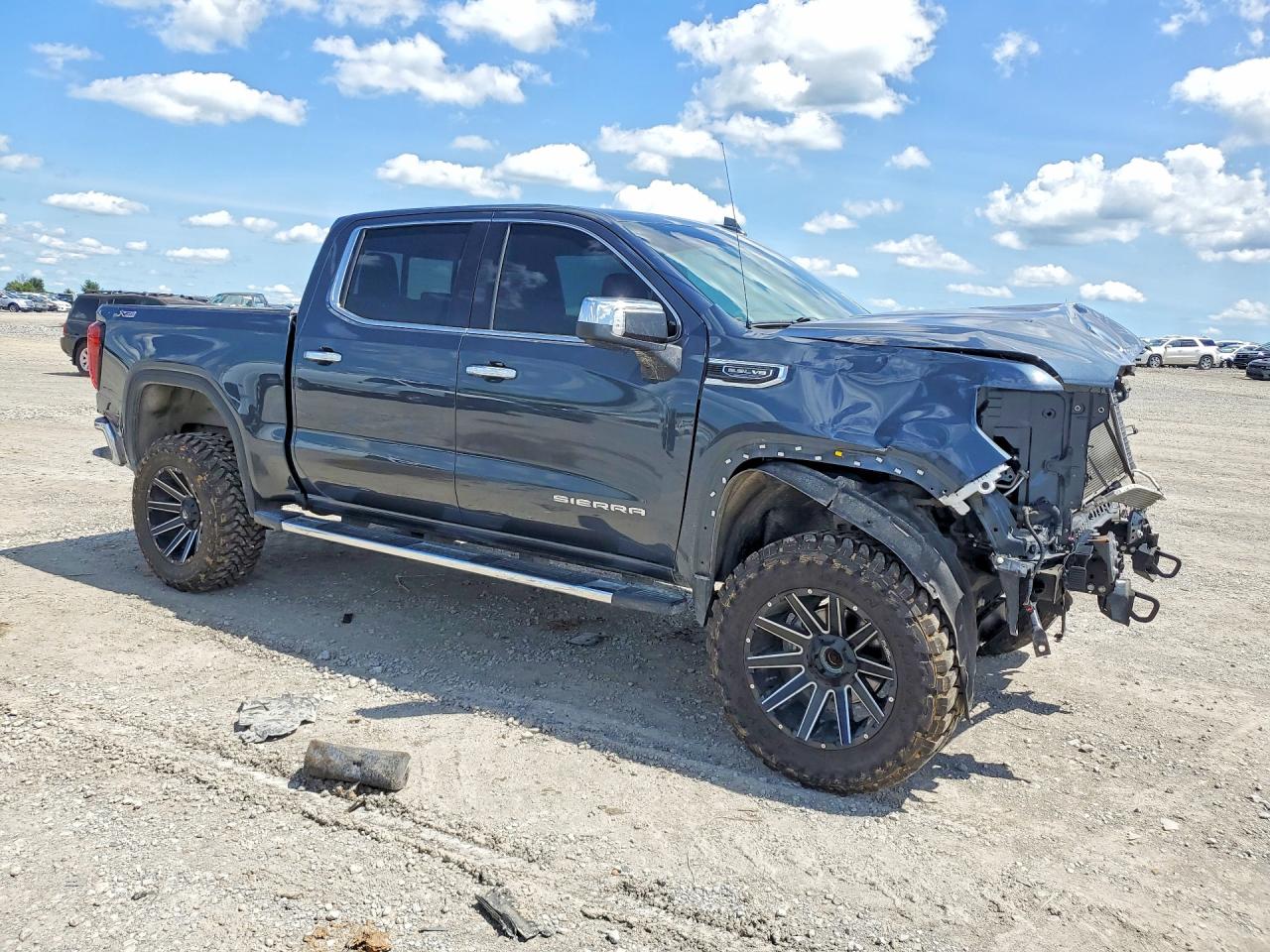 2022 Gmc Sierra Limited K1500 Slt Gray vin: 1GTU9DED6NZ217548