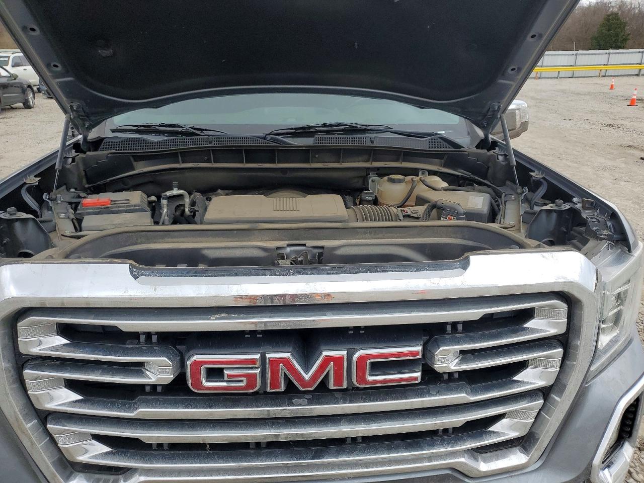 2019 Gmc Sierra K1500 Slt Серый vin: 1GTU9DED8KZ201458