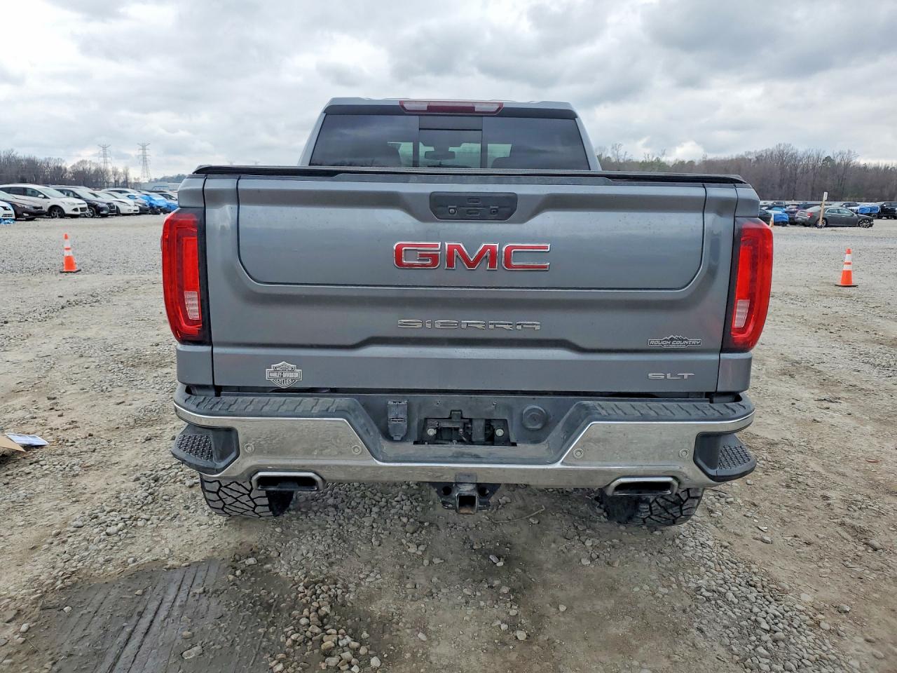 2019 Gmc Sierra K1500 Slt Серый vin: 1GTU9DED8KZ201458