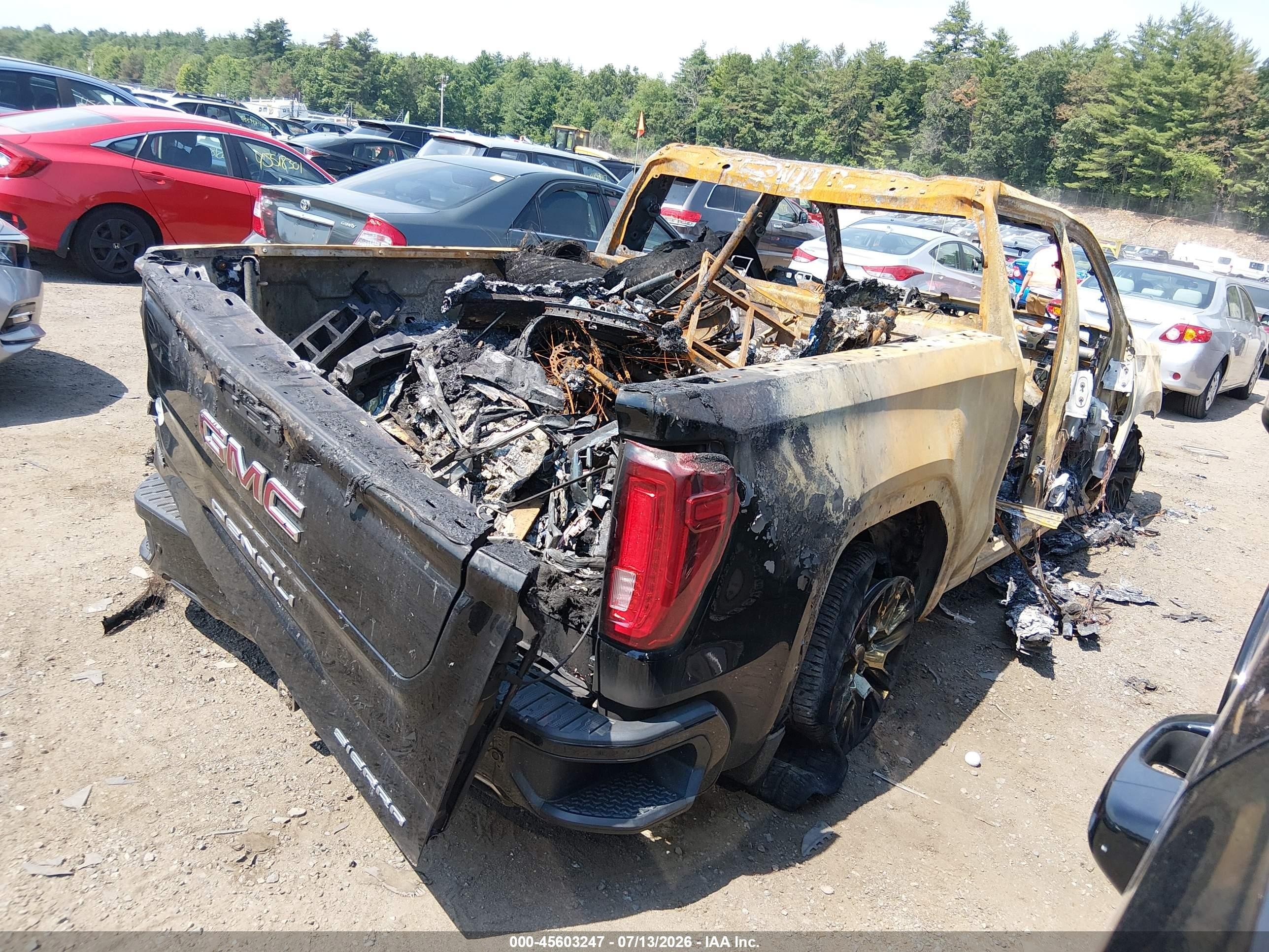 2019 Gmc Sierra 1500 Denali Black vin: 1GTU9FED0KZ108669