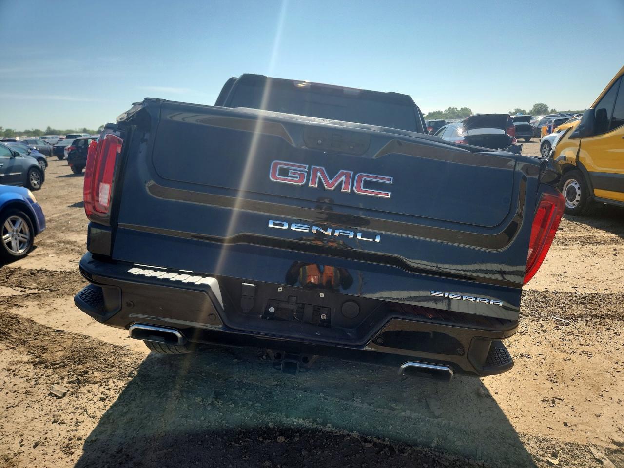 2021 Gmc Sierra K1500 Denali Black vin: 1GTU9FEDXMZ207258