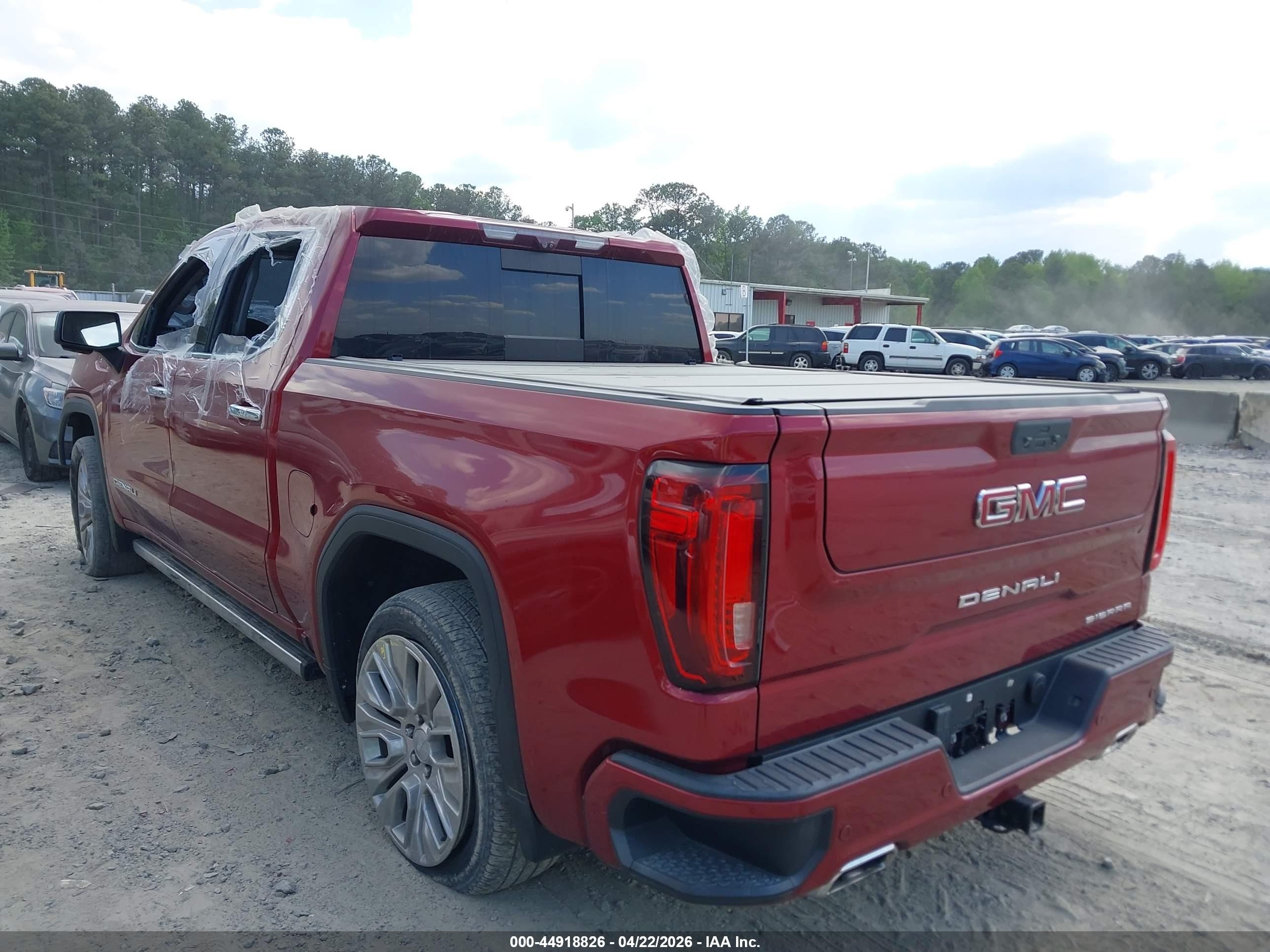 2020 Gmc Sierra 1500 4wd  Short Box Denali Красный vin: 1GTU9FEL1LZ325706