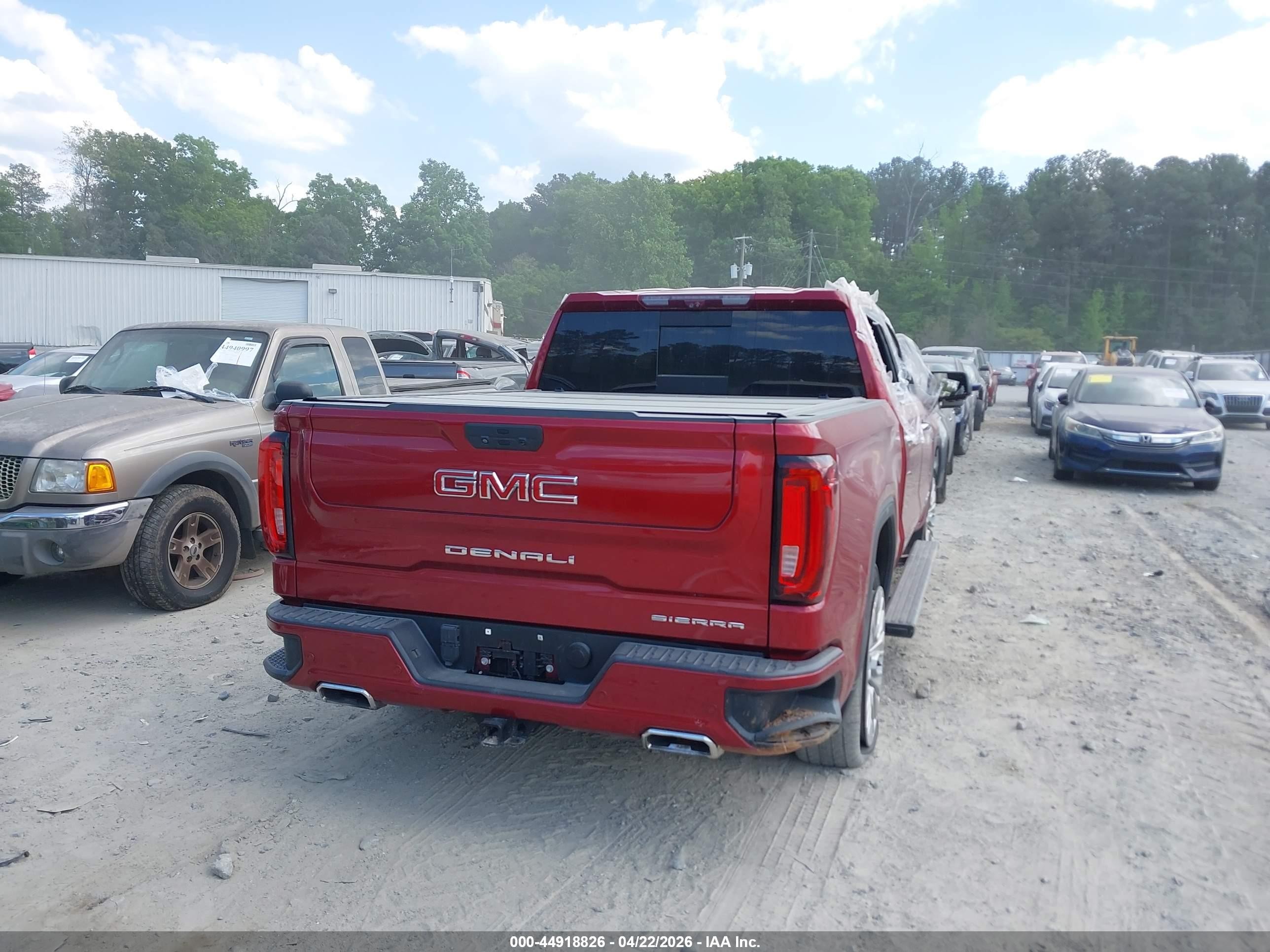 2020 Gmc Sierra 1500 4wd  Short Box Denali Красный vin: 1GTU9FEL1LZ325706