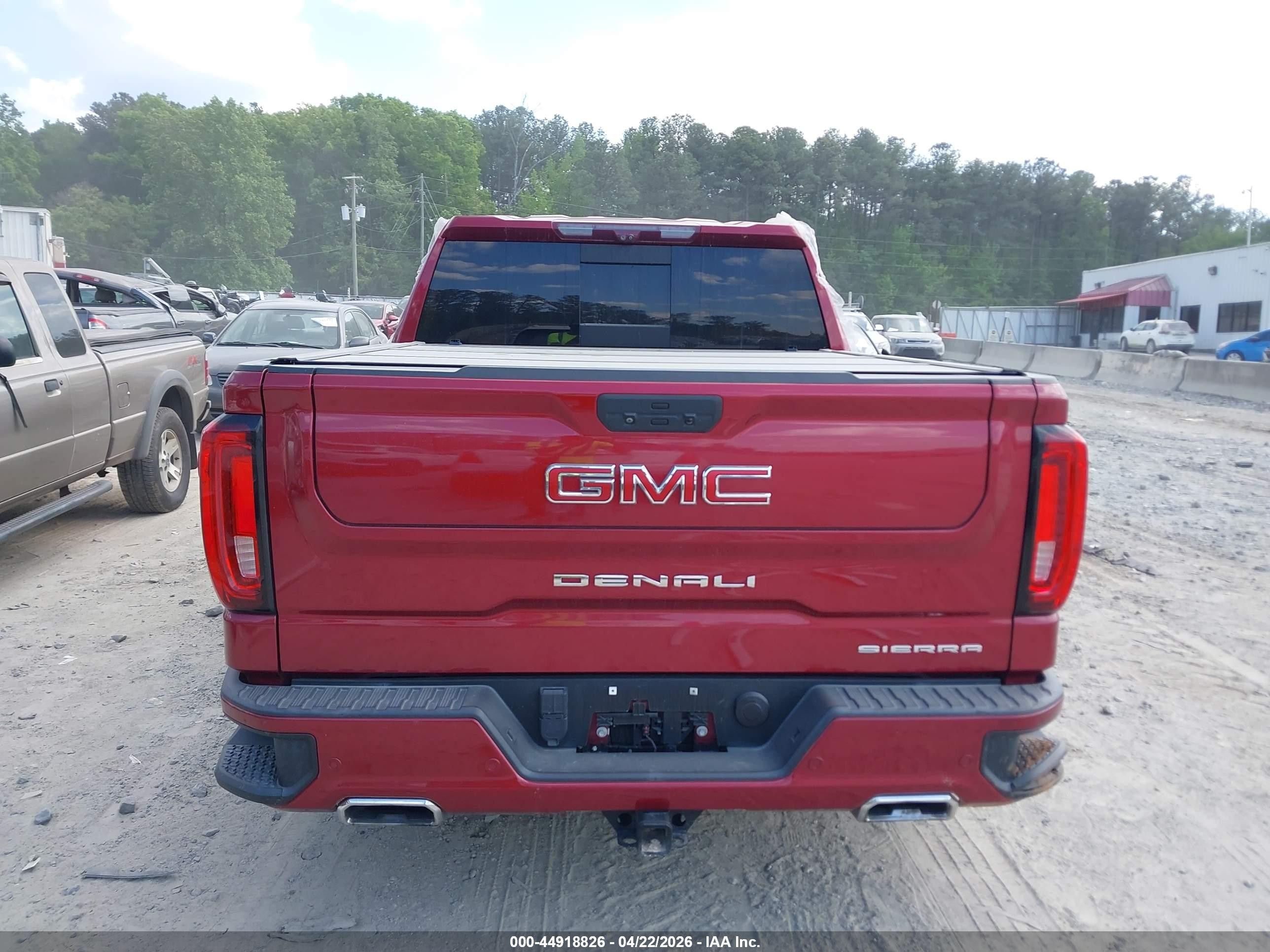 2020 Gmc Sierra 1500 4wd  Short Box Denali Красный vin: 1GTU9FEL1LZ325706