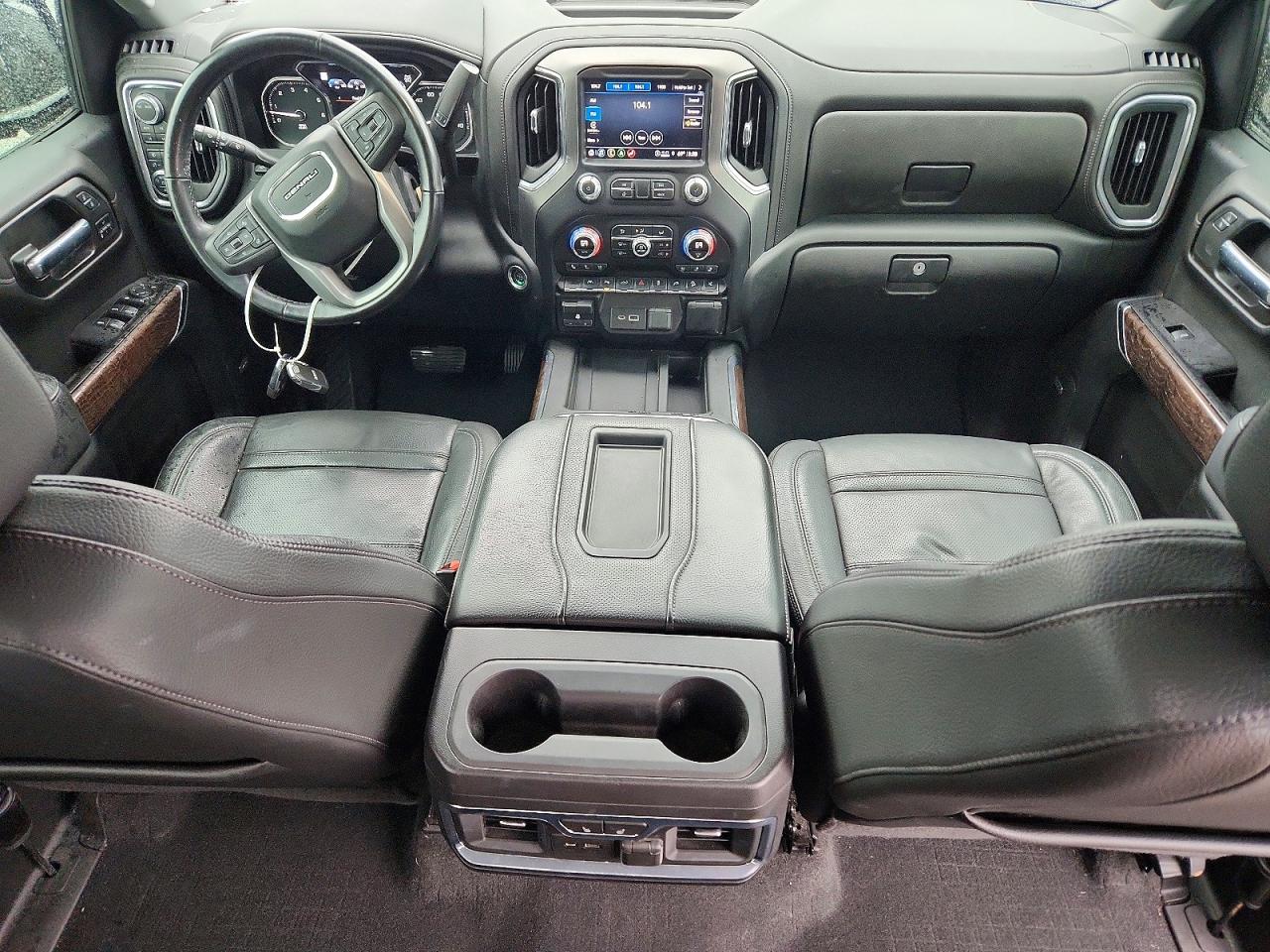 2021 Gmc Sierra K1500 Denali Черный vin: 1GTU9FEL1MZ358156