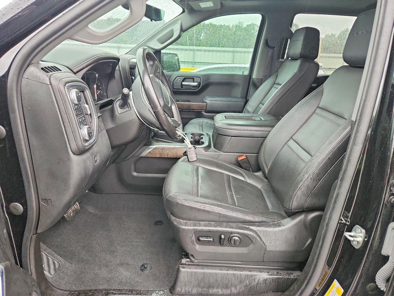 2021 Gmc Sierra K1500 Denali Черный vin: 1GTU9FEL1MZ358156
