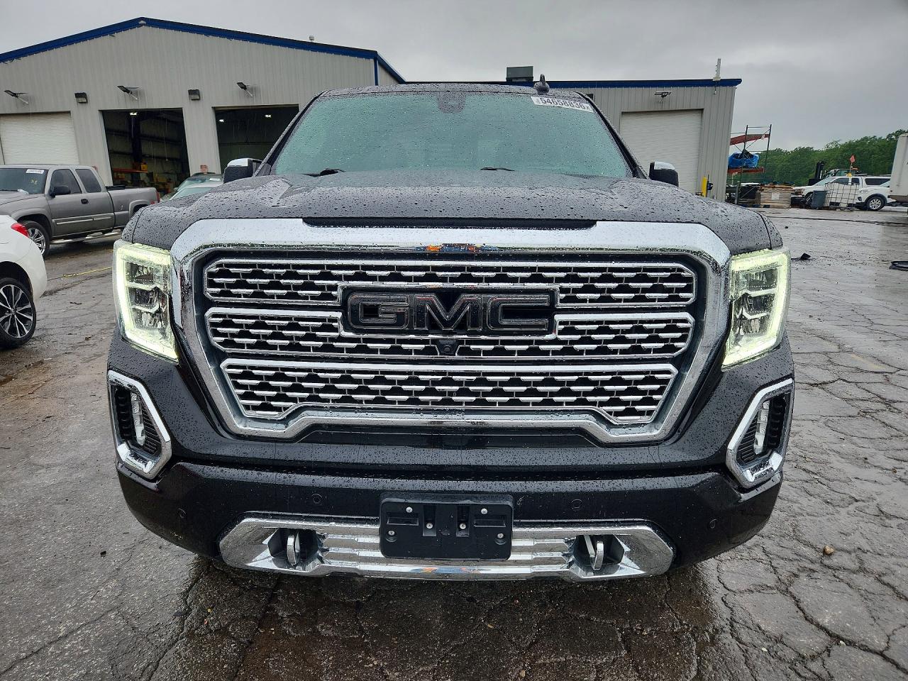 2021 Gmc Sierra K1500 Denali Черный vin: 1GTU9FEL1MZ358156