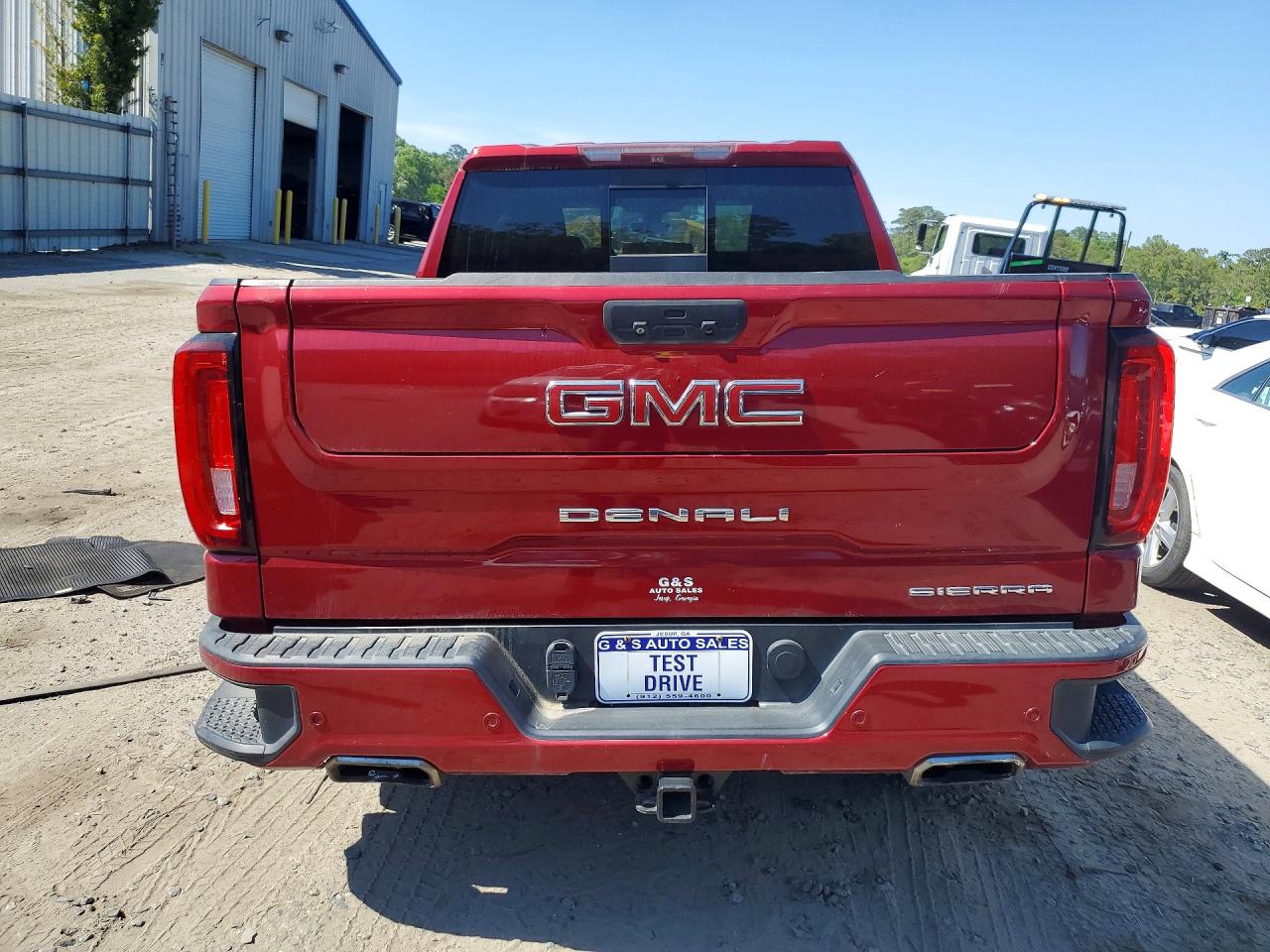 2019 Gmc Sierra K1500 Denali Red vin: 1GTU9FEL3KZ114134