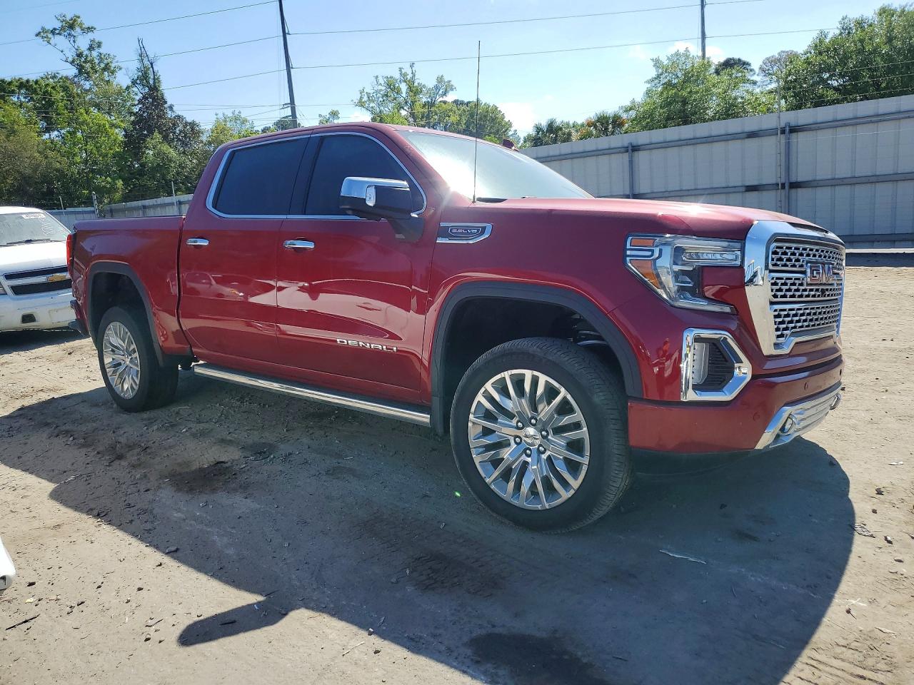 2019 Gmc Sierra K1500 Denali Red vin: 1GTU9FEL3KZ114134