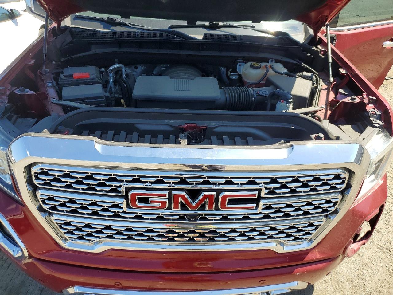 2019 Gmc Sierra K1500 Denali Red vin: 1GTU9FEL3KZ114134