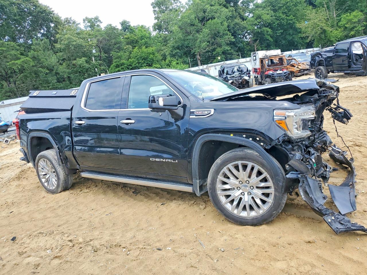 2019 Gmc Sierra K1500 Denali Black vin: 1GTU9FEL3KZ211351