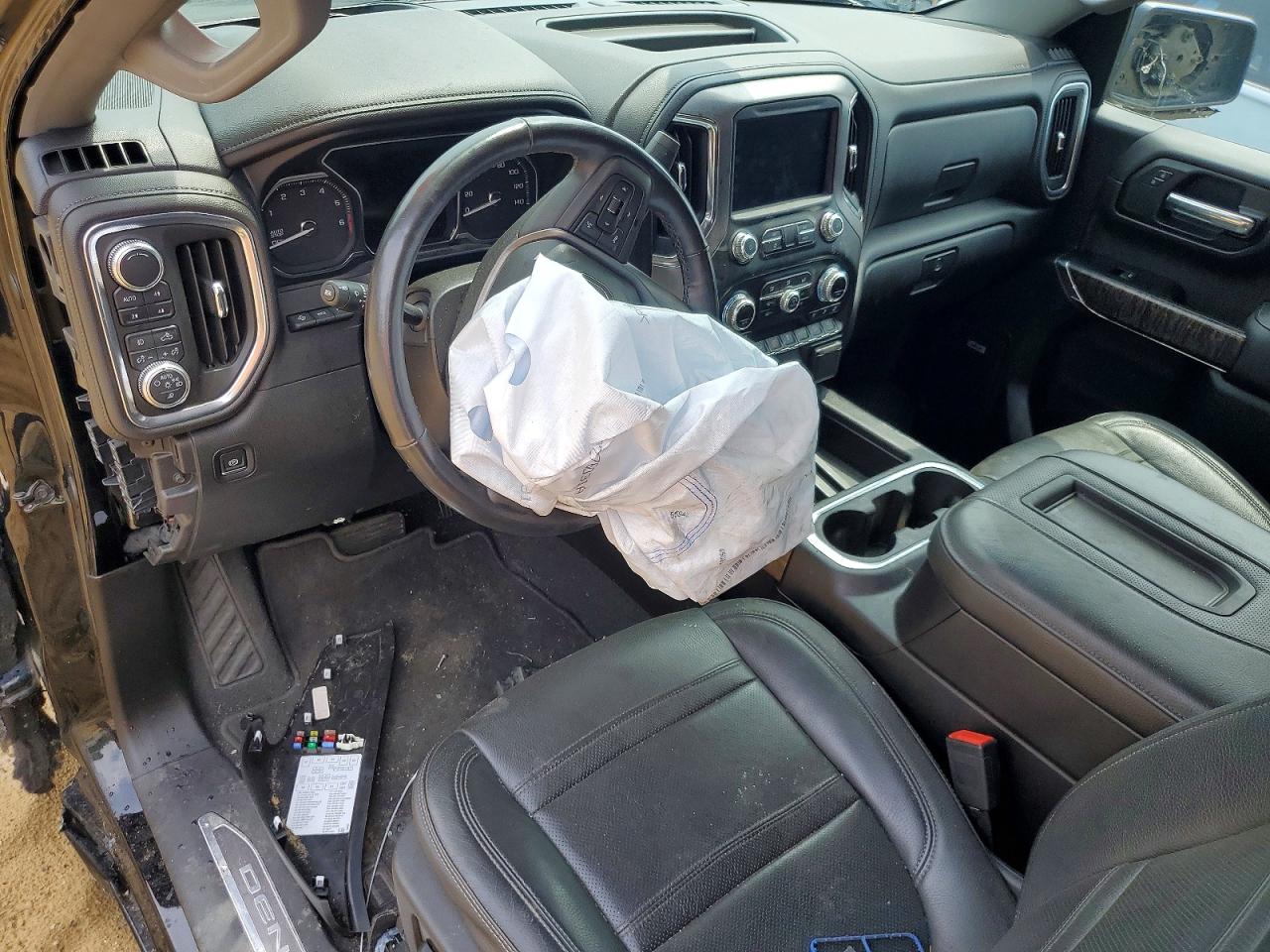 2019 Gmc Sierra K1500 Denali Black vin: 1GTU9FEL3KZ211351