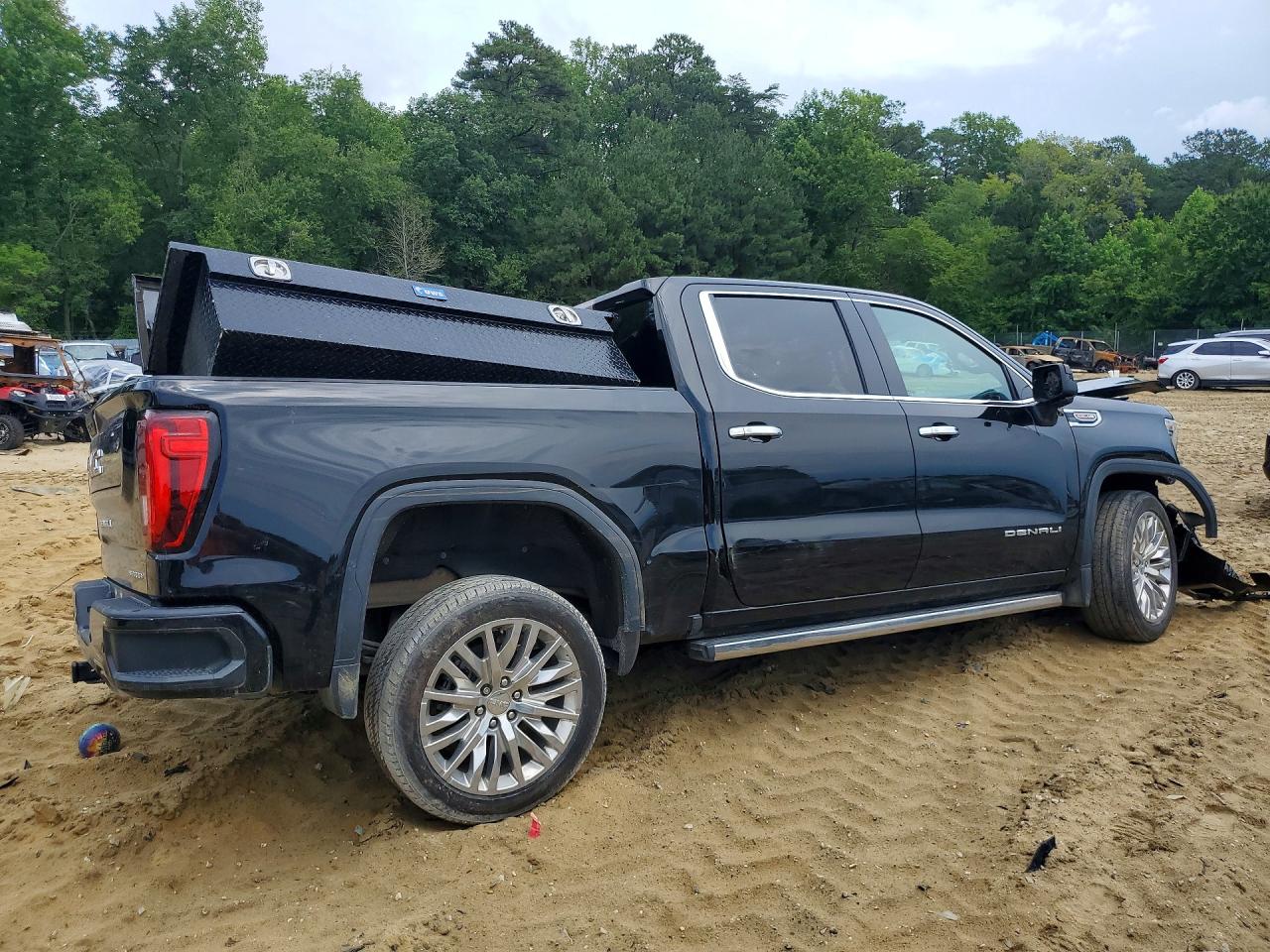 2019 Gmc Sierra K1500 Denali Black vin: 1GTU9FEL3KZ211351