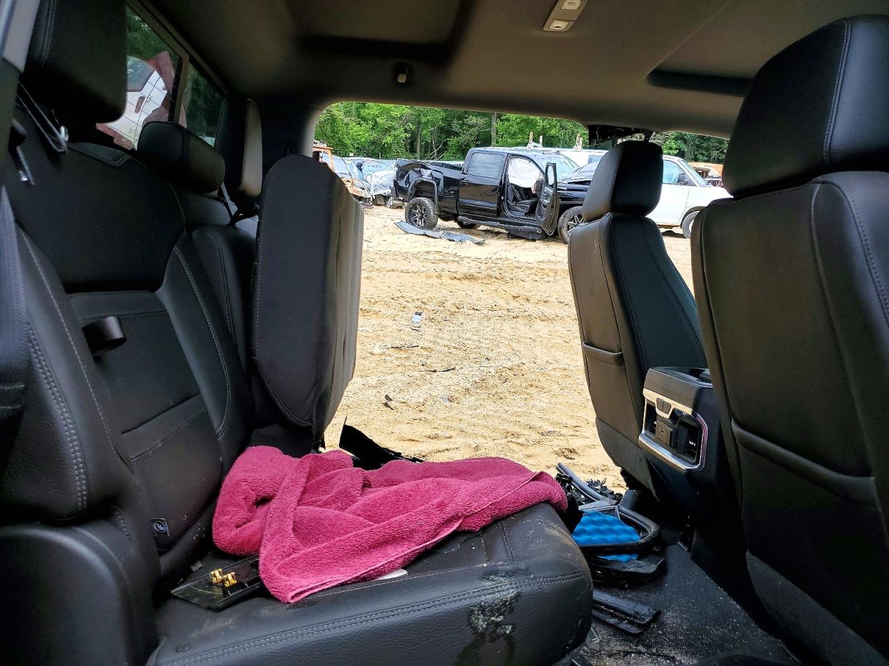 2019 Gmc Sierra K1500 Denali Black vin: 1GTU9FEL3KZ211351