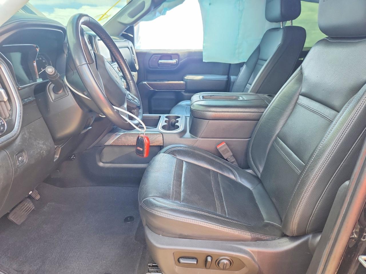2020 Gmc Sierra K1500 Denali Black vin: 1GTU9FEL3LZ205096