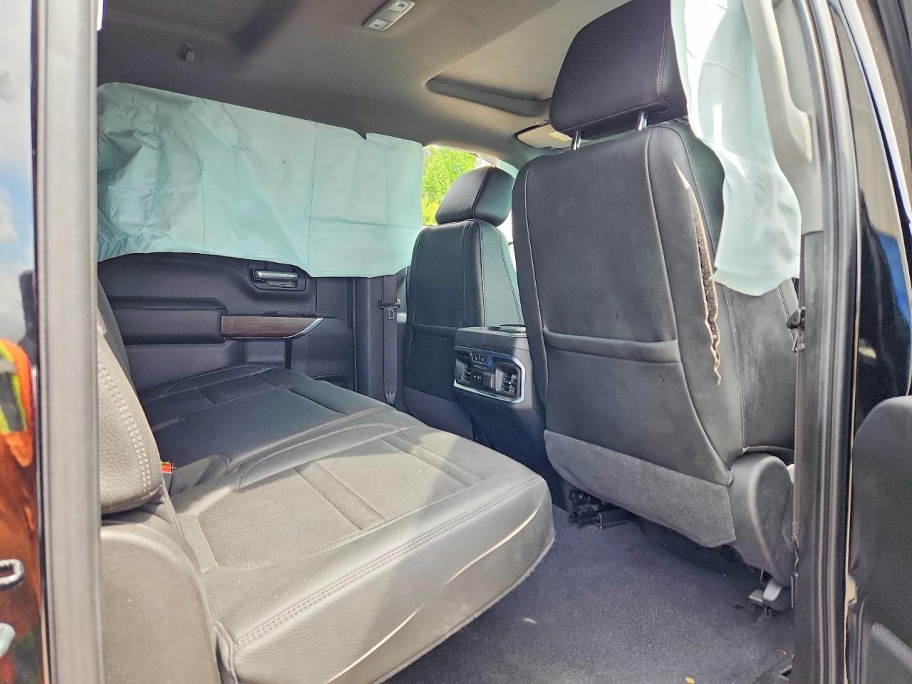 2020 Gmc Sierra K1500 Denali Black vin: 1GTU9FEL3LZ205096