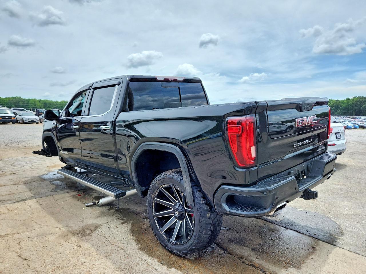 2020 Gmc Sierra K1500 Denali Black vin: 1GTU9FEL3LZ205096