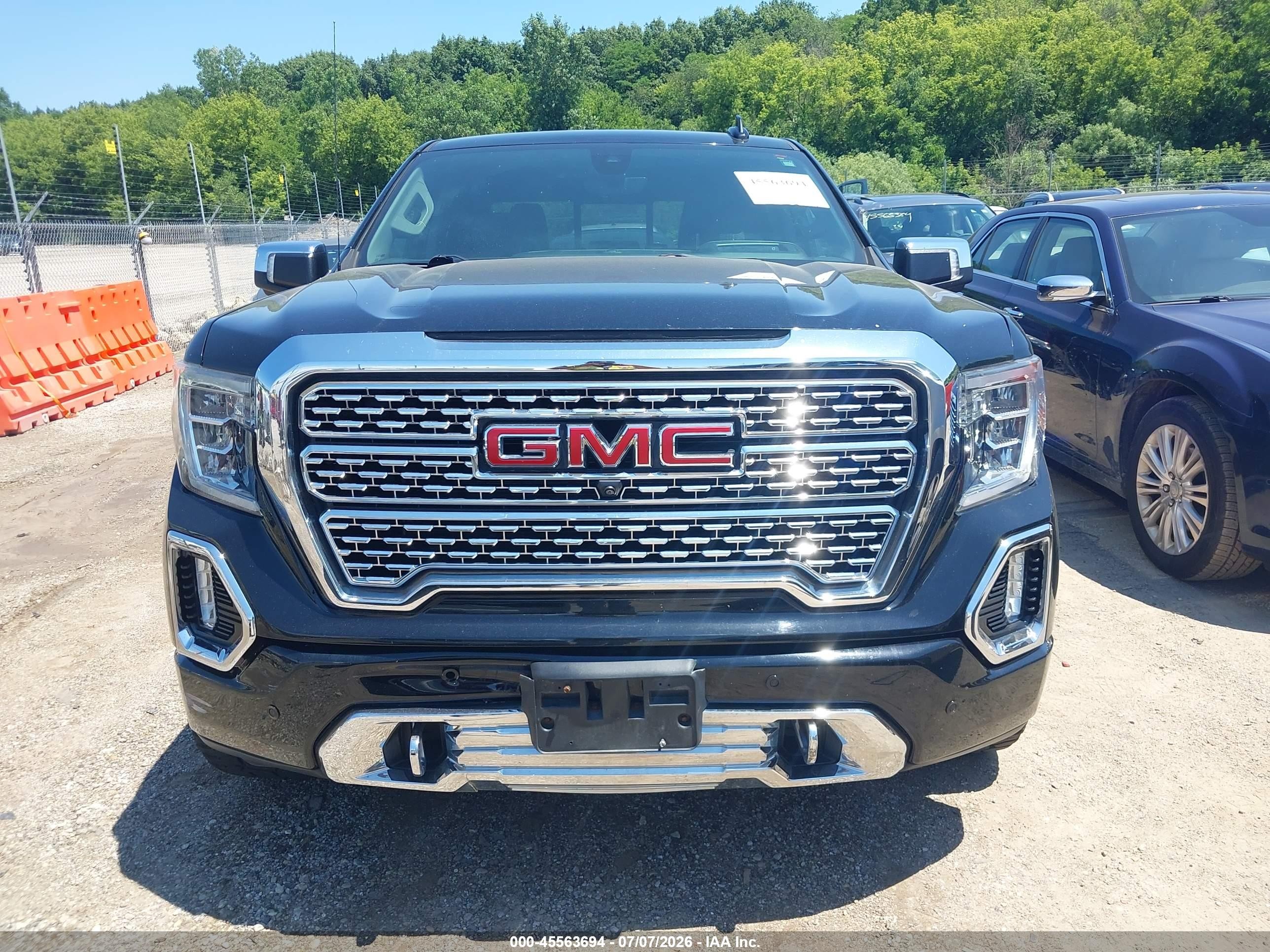 2019 Gmc Sierra 1500 Denali Black vin: 1GTU9FEL6KZ102267