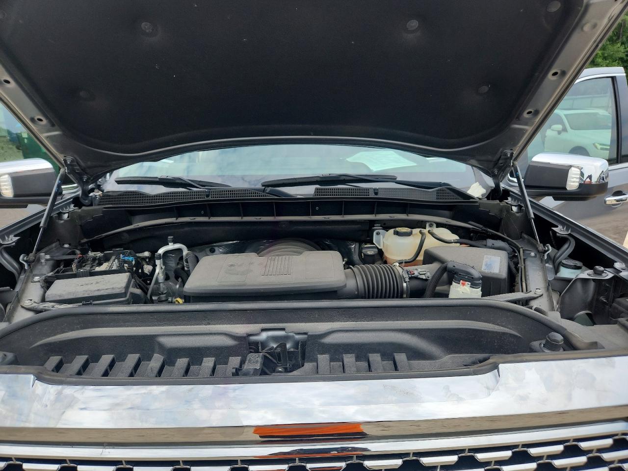 2021 Gmc Sierra K1500 Denali Silver vin: 1GTU9FEL8MZ280698