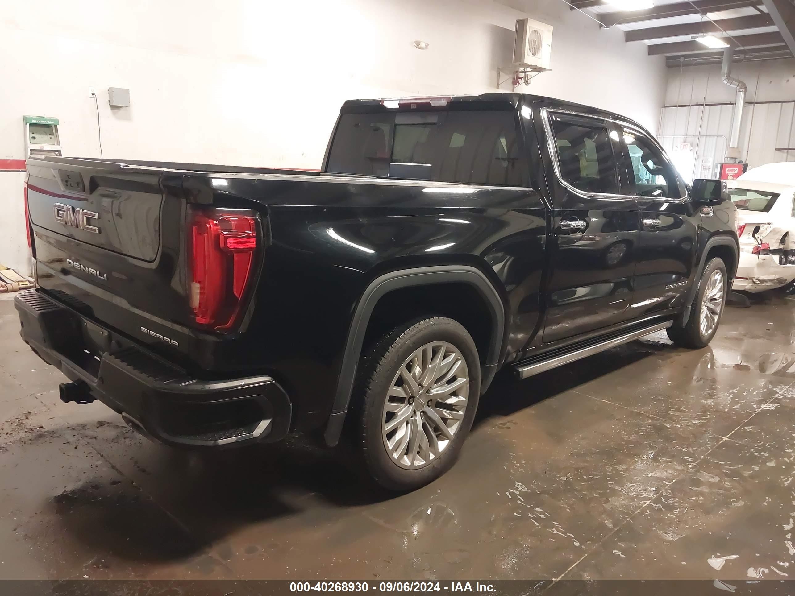 2019 Gmc Sierra 1500 Denali Black vin: 0V2600001228016NE
