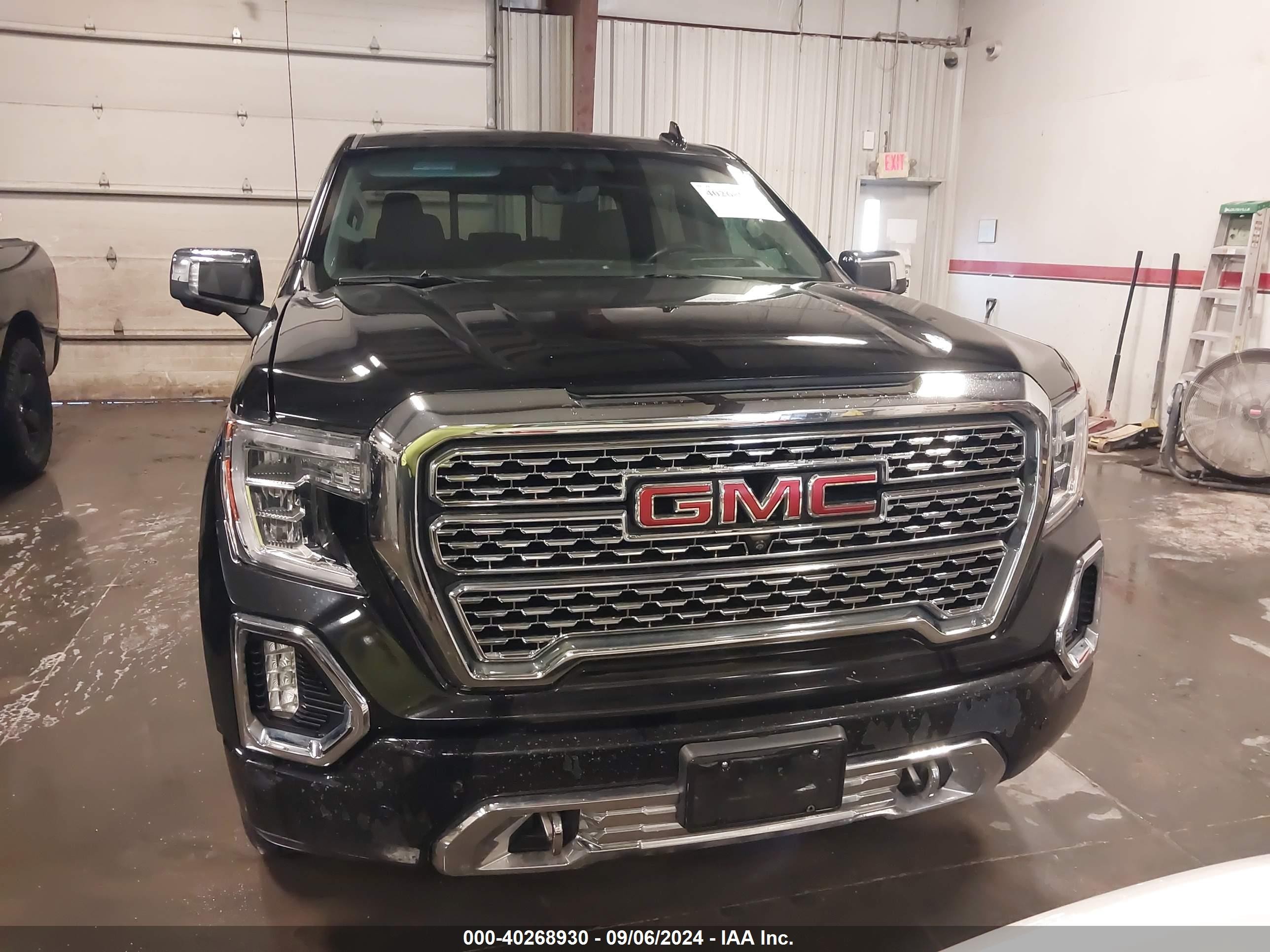 2019 Gmc Sierra 1500 Denali Black vin: 0V2600001228016NE