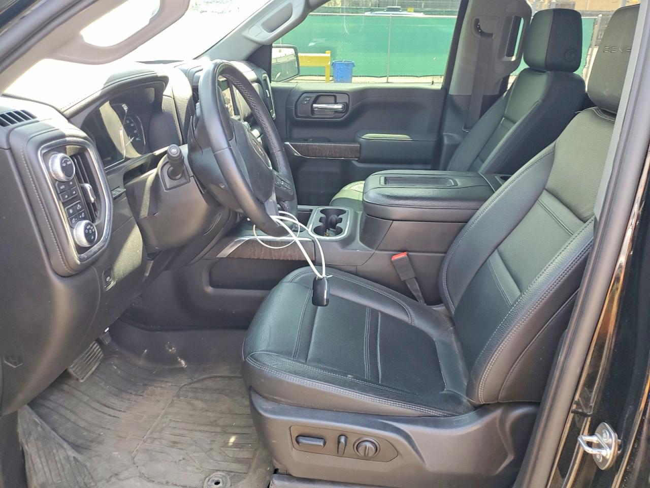 2020 Gmc Sierra K1500 Denali Black vin: 1GTU9FET4LZ141487