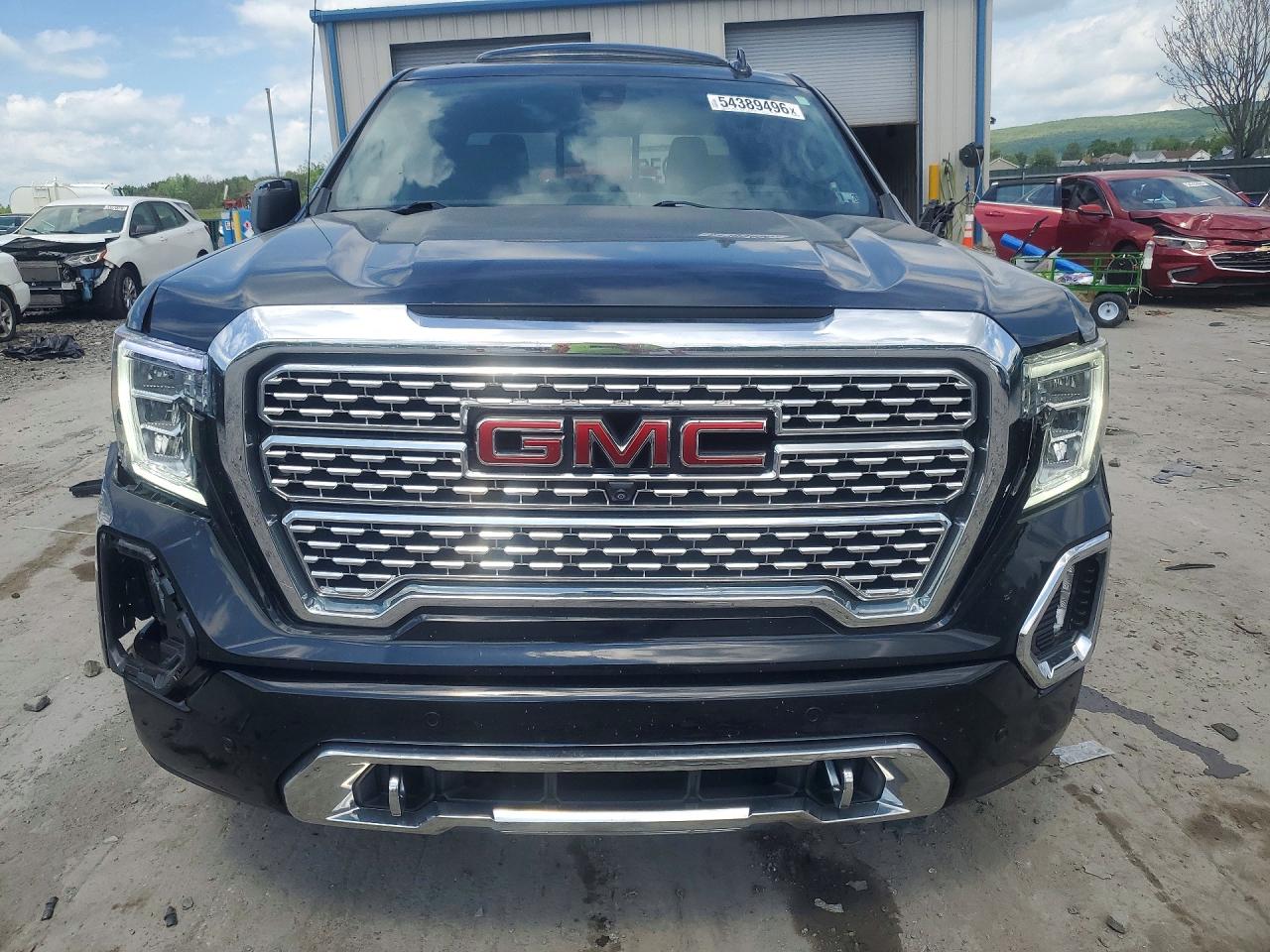 2021 Gmc Sierra K1500 Denali Black vin: 1GTU9FETXMZ202682