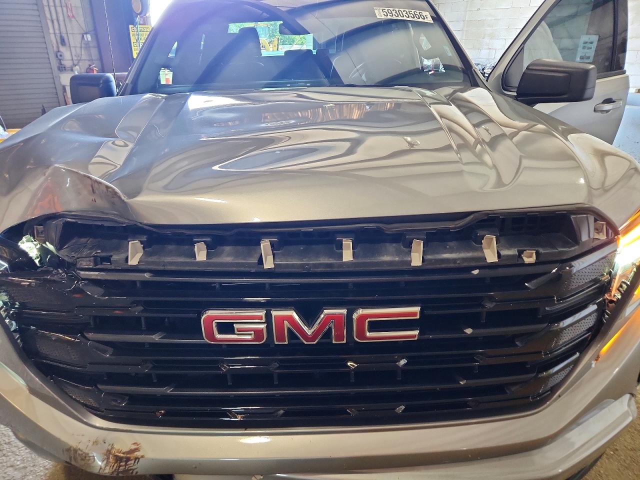 2024 Gmc Sierra K1500 Elevation Silver vin: 1GTUUCE82RZ106061