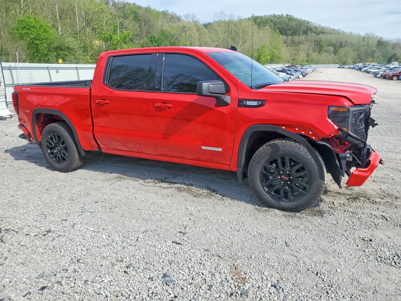 2026 Gmc Sierra K1500 Elevation Red vin: 1GTUUCE89TZ256725