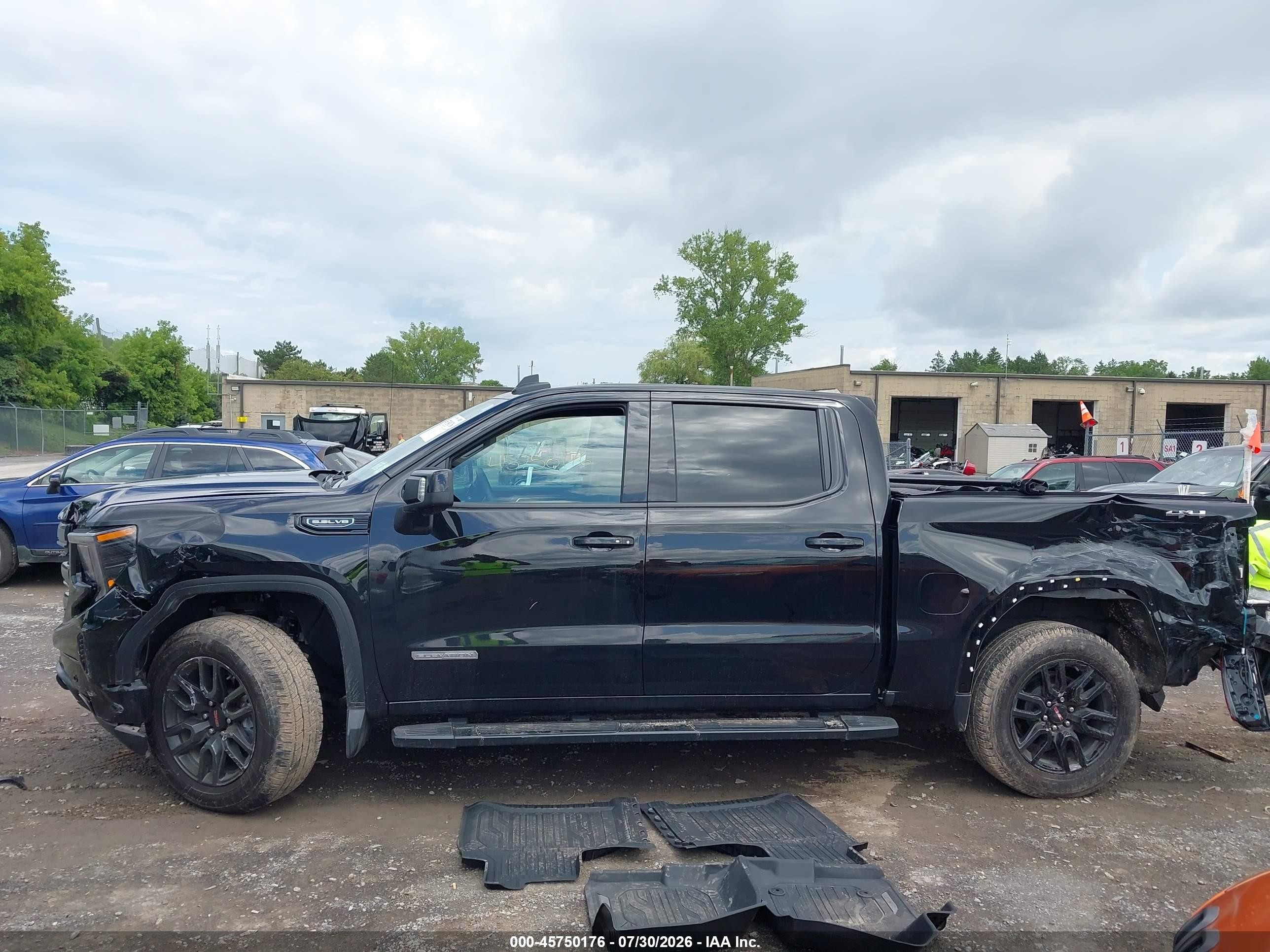 2026 Gmc Sierra 1500 , Short Bed, Elevation, 4wd Black vin: 1GTUUCED3TZ133791