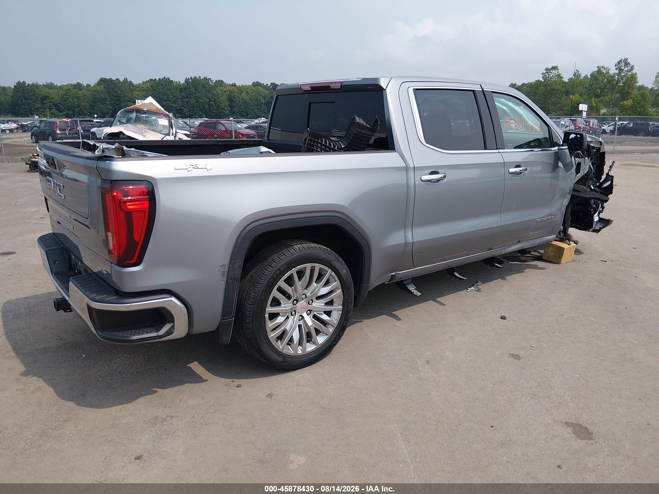 2023 Gmc Sierra 1500 4wd  Short Box Slt Gray vin: 1GTUUDEL6PZ142519