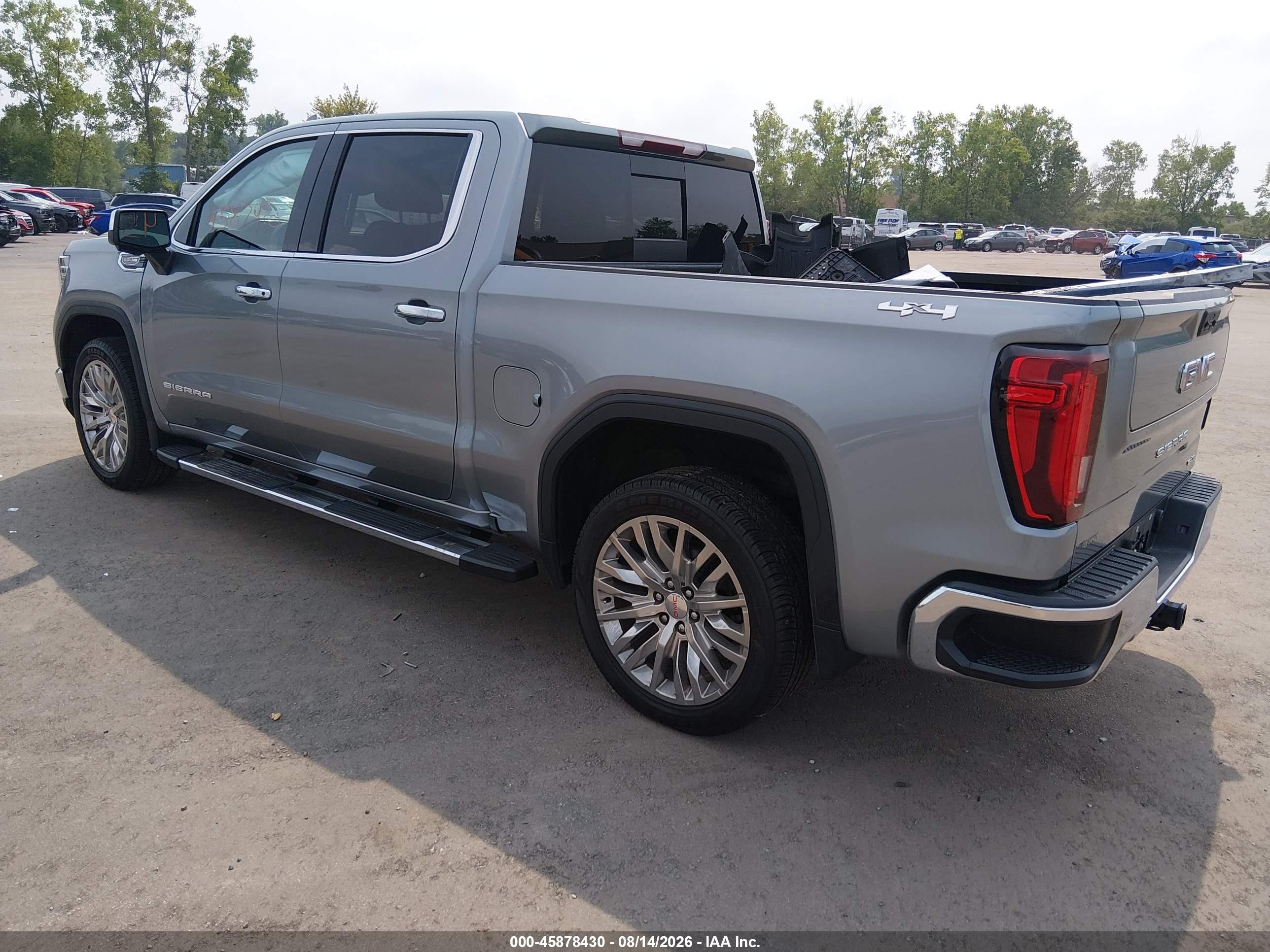 2023 Gmc Sierra 1500 4wd  Short Box Slt Gray vin: 1GTUUDEL6PZ142519