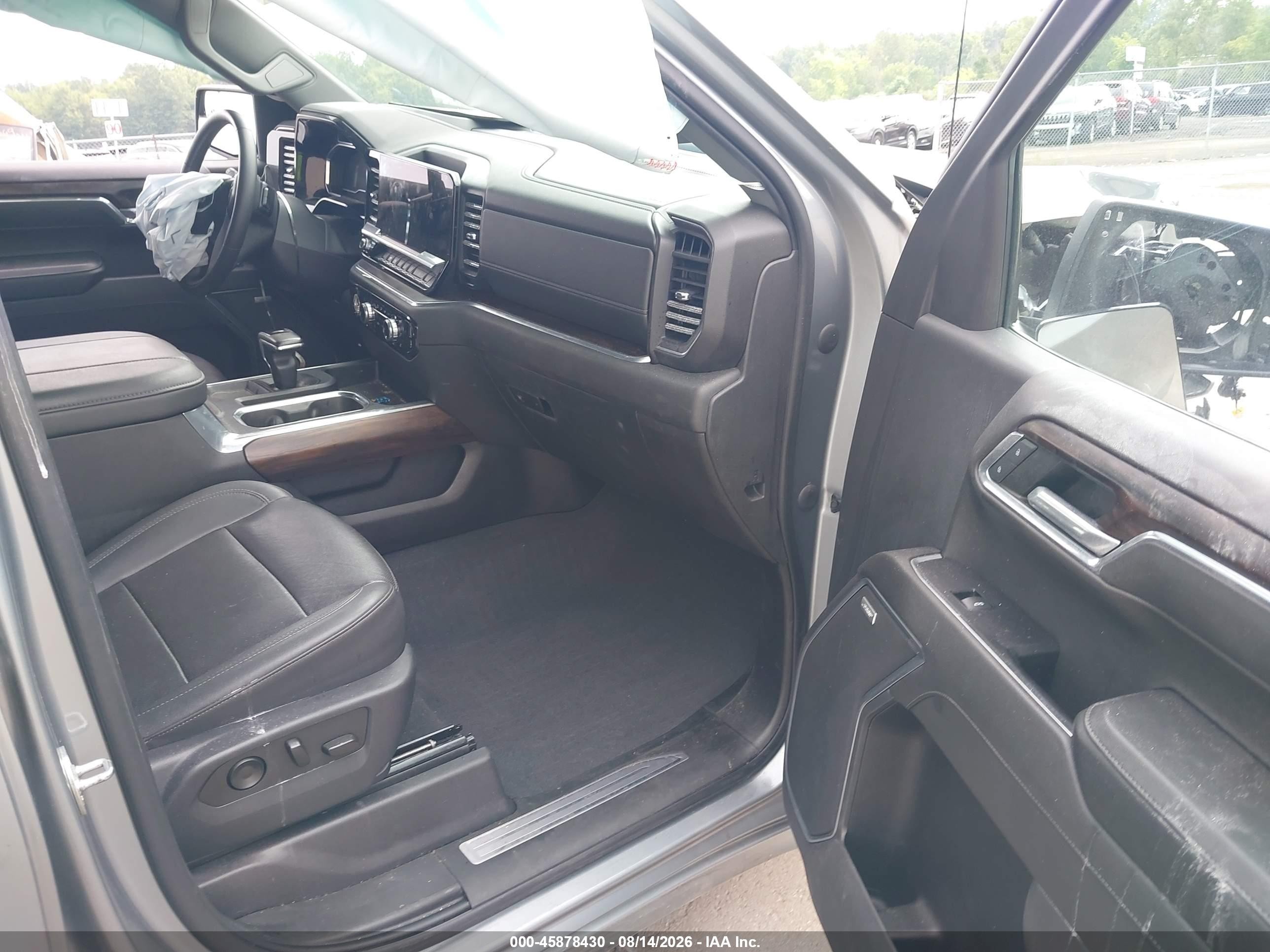 2023 Gmc Sierra 1500 4wd  Short Box Slt Gray vin: 1GTUUDEL6PZ142519
